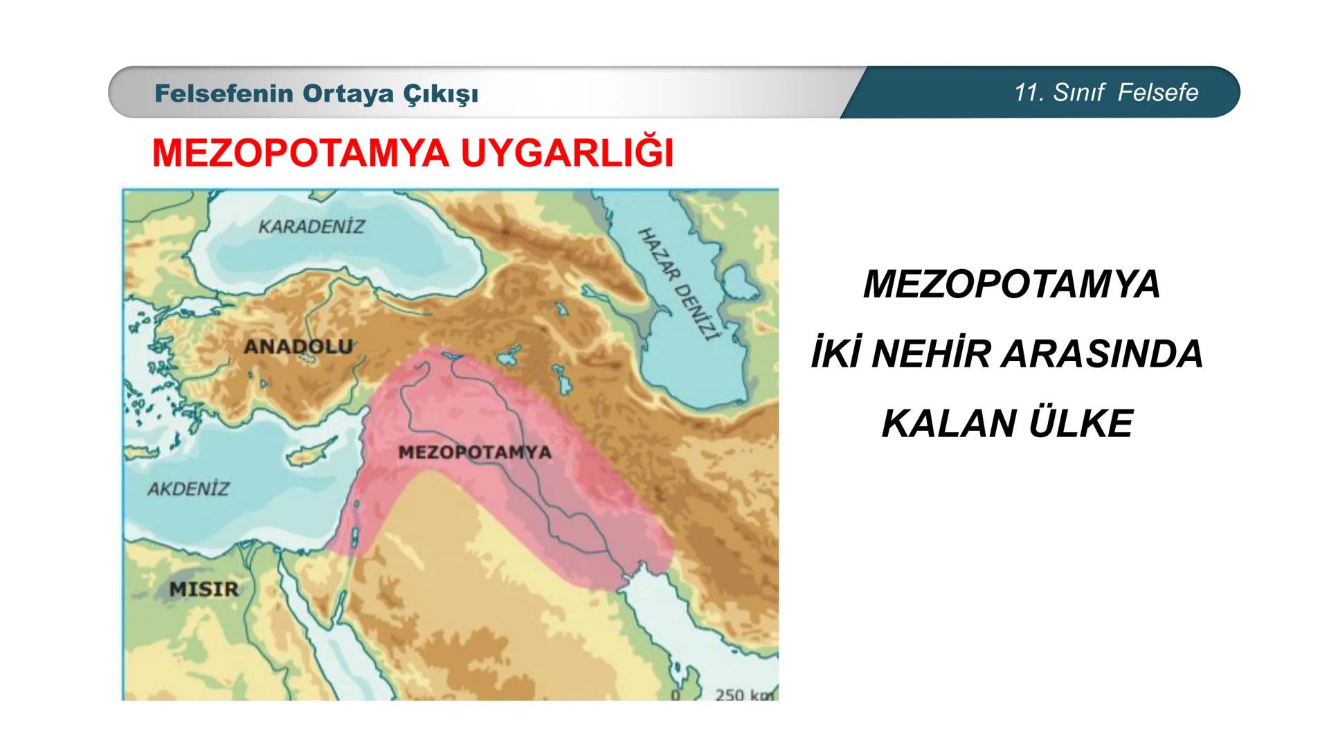 MILLI
**
*
TÜRKIYE CUMHURIYETI
.
BAKANLIGI
FELSEFE
11. SINIF
MÖ. 6. YÜZYIL – MS. 2. YÜZYIL FELSEFESİ
Felsefenin Ortaya Çıkışı Felsefenin Ort