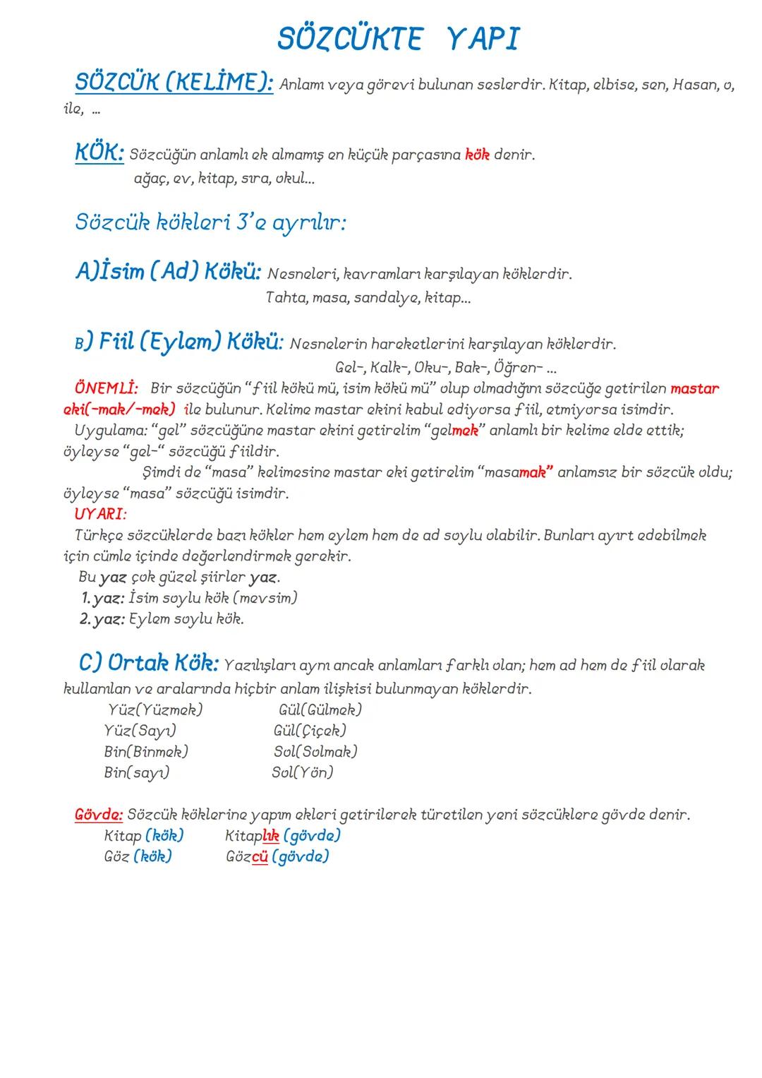 SÖZCÜKTE ANLAM
A. TEMEL (İLK) ANLAM
GERÇEK ANLAM
Bir sözcüğün akla elen ilk anlamıdır. Temel anlam, sözlükte ilk sırada yer alır; sözcüğün h