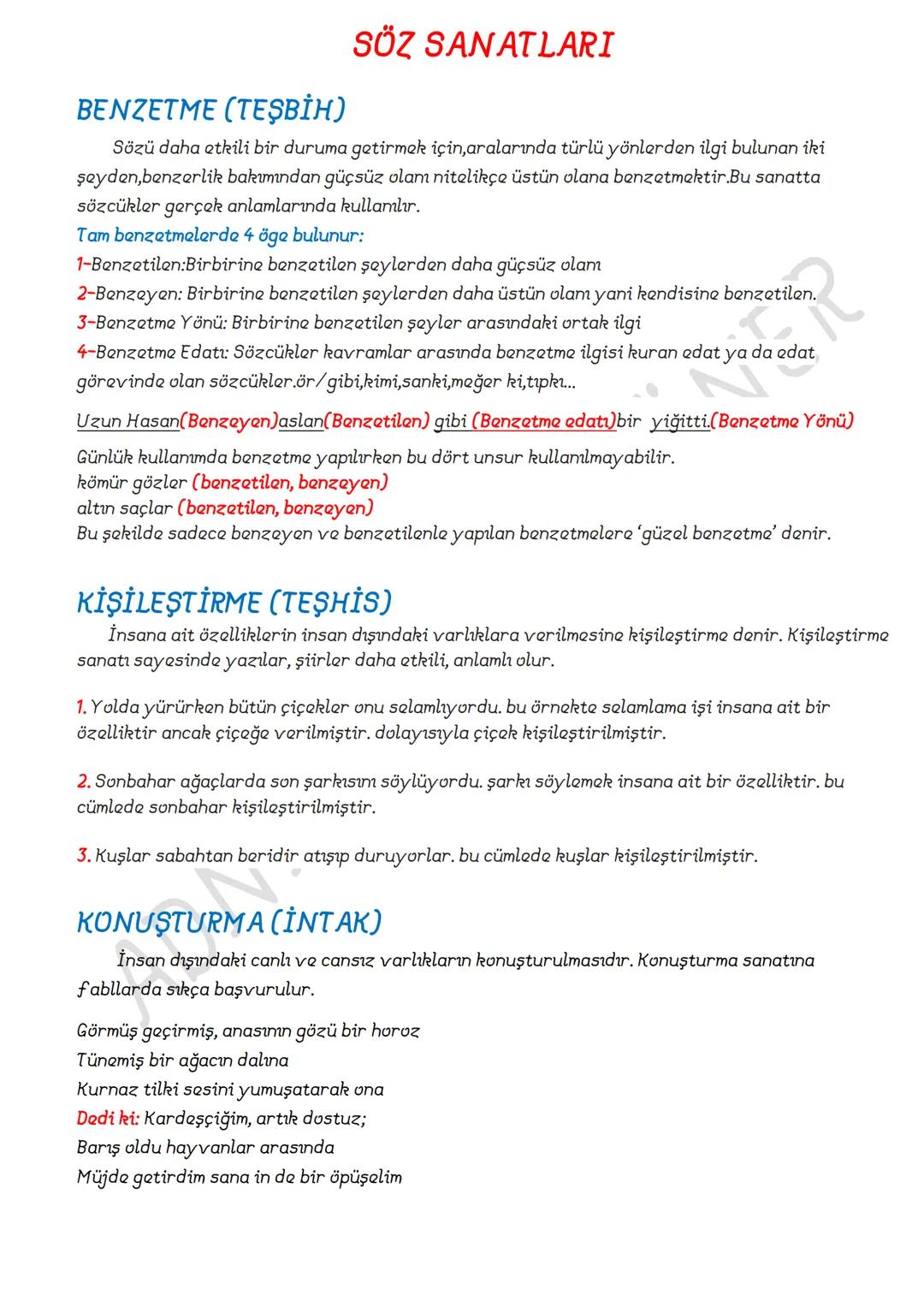 SÖZCÜKTE ANLAM
A. TEMEL (İLK) ANLAM
GERÇEK ANLAM
Bir sözcüğün akla elen ilk anlamıdır. Temel anlam, sözlükte ilk sırada yer alır; sözcüğün h