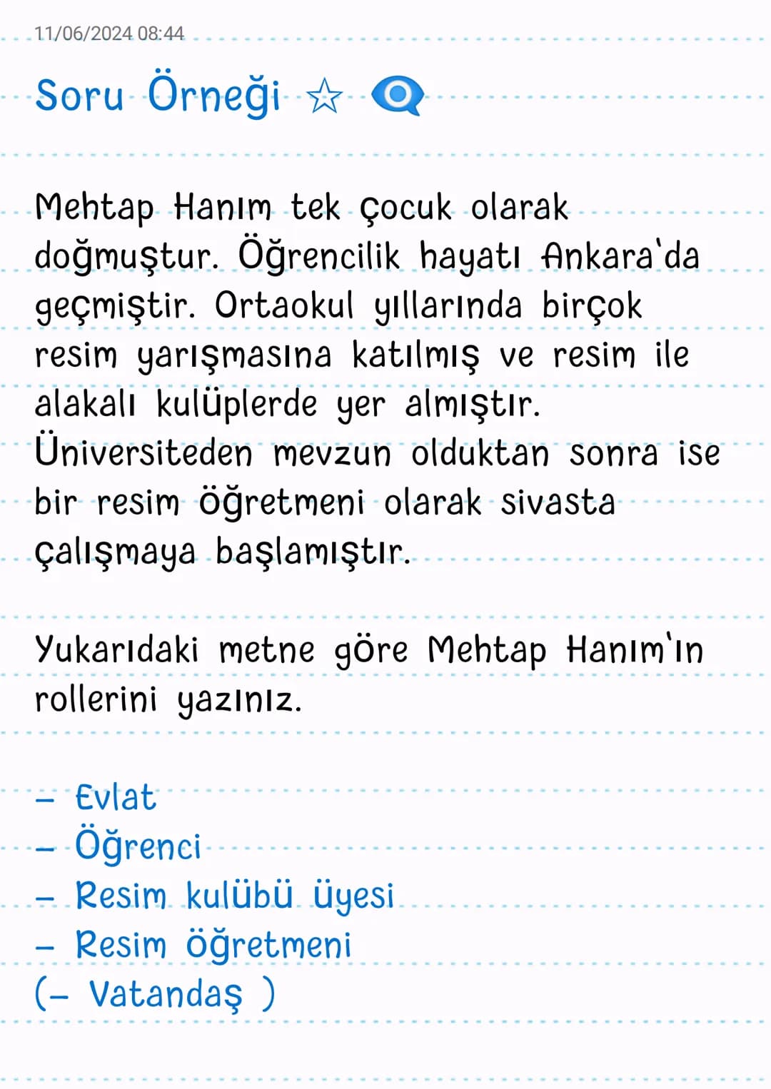 6. Sınıf Sosyal bilgiler 1-2. Ünite 💬 – 3. sayfa