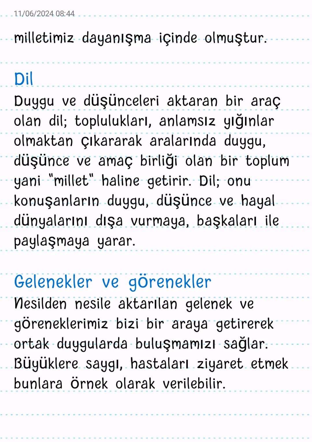 6. Sınıf Sosyal bilgiler 1-2. Ünite 💬 – 5. sayfa