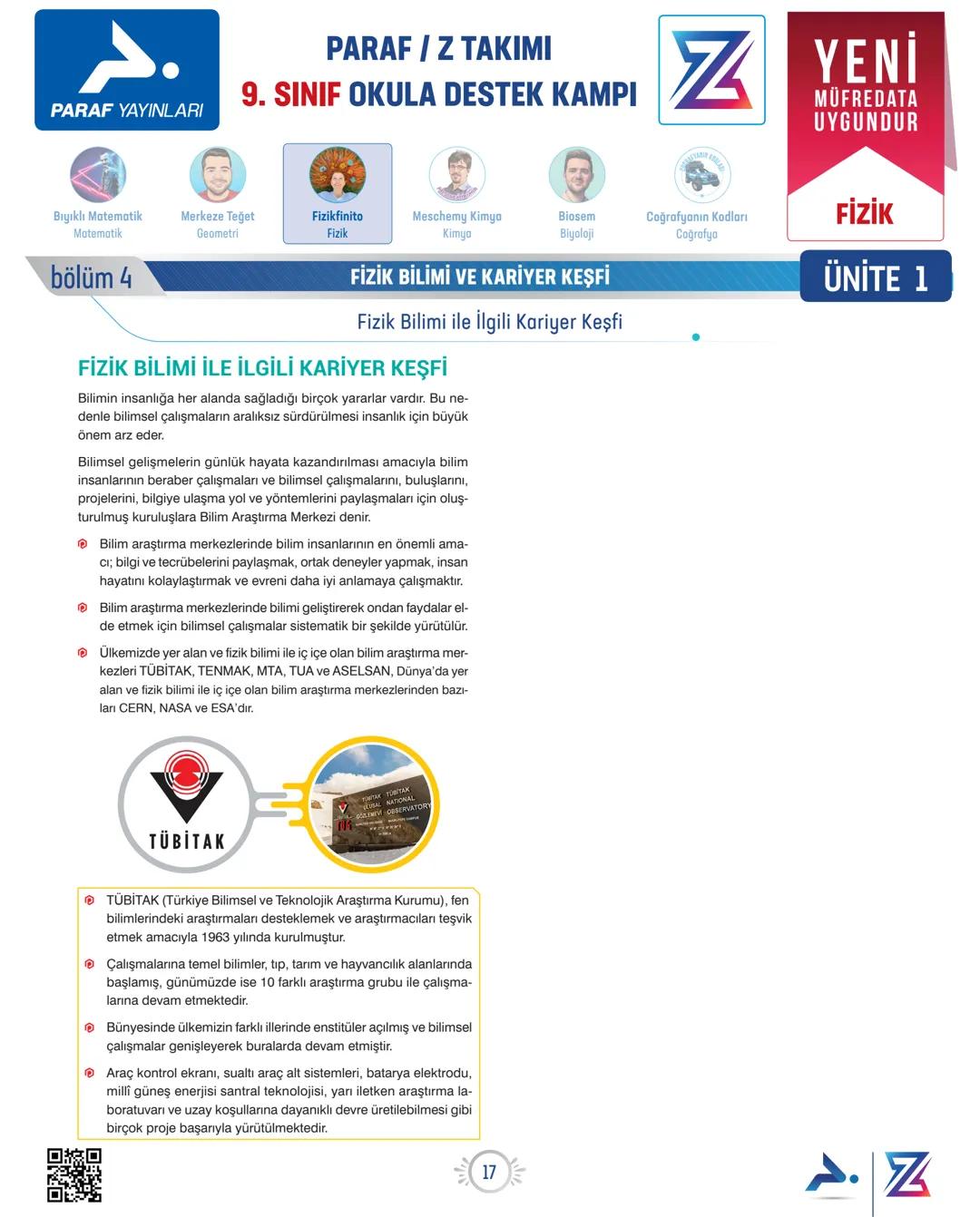 PARAF YAYINLARI
Bıyıklı Matematik
Matematik
bölüm 1
PARAF / Z TAKIMI
9. SINIF OKULA DESTEK KAMPI
N
YENİ
MÜFREDATA
UYGUNDUR
Merkeze Teģet
Geo
