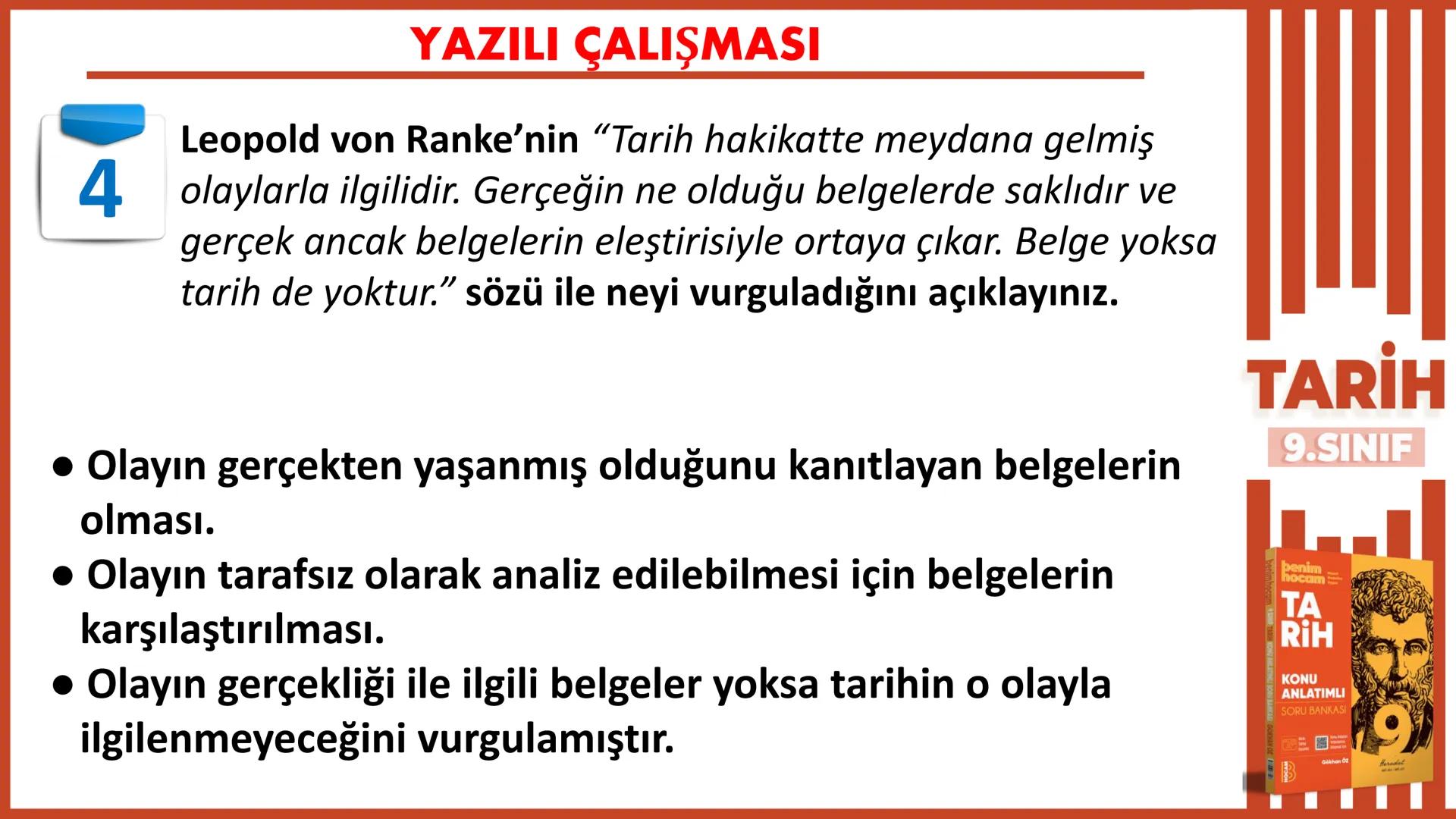 1.DÖNEM
1. yazılıya
hazırlık
9.SINIF
TARİH
Gökhan Öz
benim hocam
BENIM
HOCAM
LISE
1712 1
10
9
876
2 # YAZILI ÇALIŞMASI
1 Mustafa Kema
