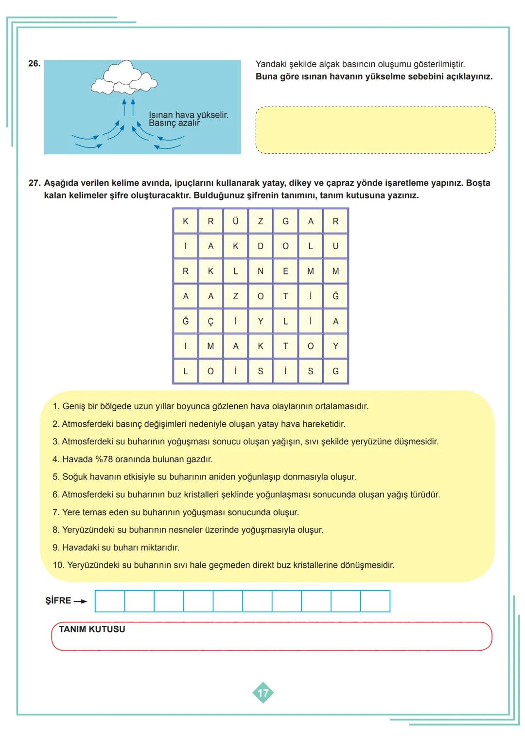 8. SINIF 1. ÜNİTE
ÇALIŞMA FASİKÜLÜ
FEN BİLİMLERİ
Bu kitapçık İSTANBUL Ölçme Değerlendirme Merkezi
tarafından hazırlanmıştır. 2 1. Dünya'nın