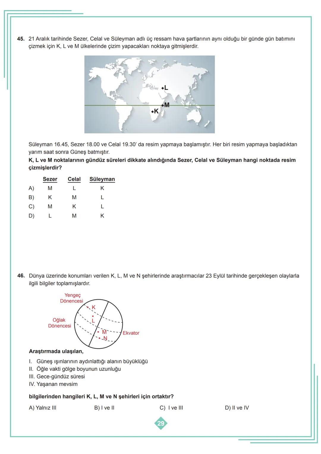 8. SINIF 1. ÜNİTE
ÇALIŞMA FASİKÜLÜ
FEN BİLİMLERİ
Bu kitapçık İSTANBUL Ölçme Değerlendirme Merkezi
tarafından hazırlanmıştır. 2 1. Dünya'nın