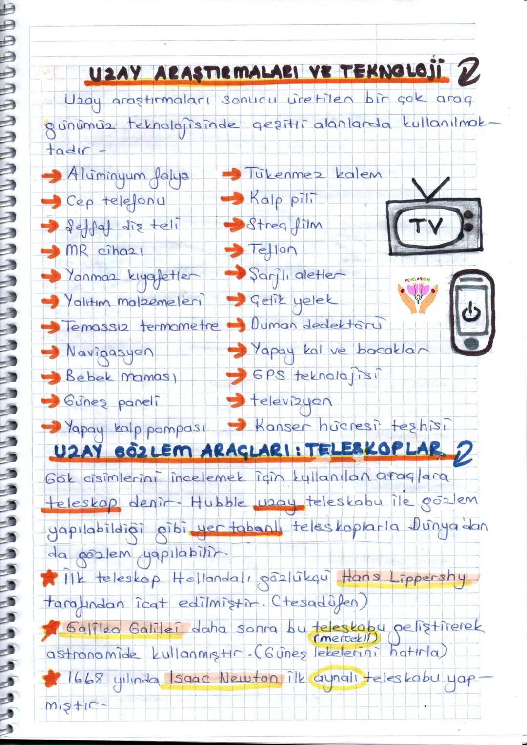 # 1. ÜNİTE
GÜNEŞ SİSTEMİ ve ÖTESİ
UZAY ARAŞTIRMALARI
Gökyüzü insanlığın ilk zamanlarından beri merak ko-
nusu olmuştur Uzay araştırmaları