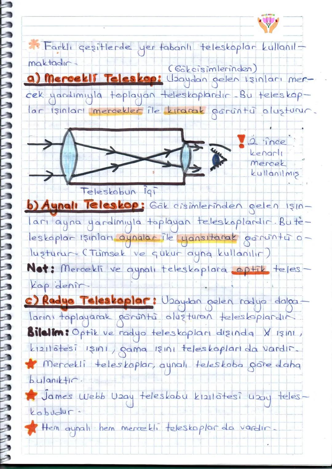 # 1. ÜNİTE
GÜNEŞ SİSTEMİ ve ÖTESİ
UZAY ARAŞTIRMALARI
Gökyüzü insanlığın ilk zamanlarından beri merak ko-
nusu olmuştur Uzay araştırmaları