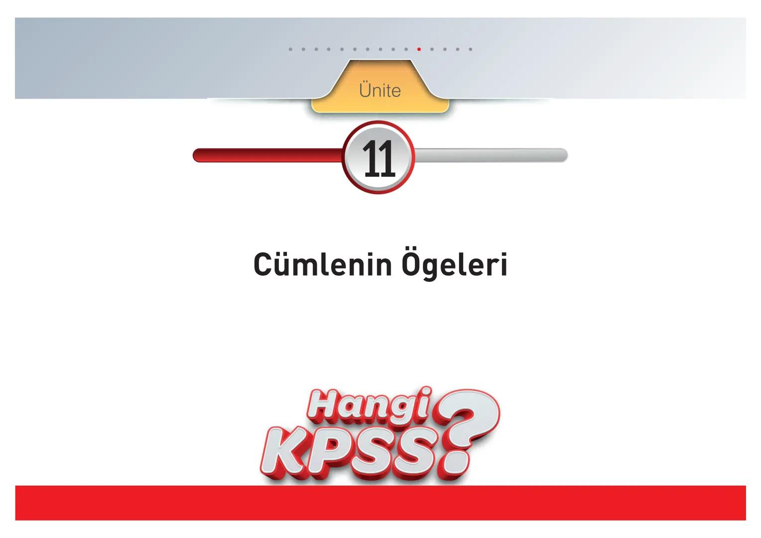 Ünite
11
Cümlenin Öğeleri
Hangi
KPSS? 128
Hangi
Q hangikpssturkcedersnotu
Hangi Tipte Sorulur
2021 KPSS: Öznesi sıfat tamlamasıdır.
202