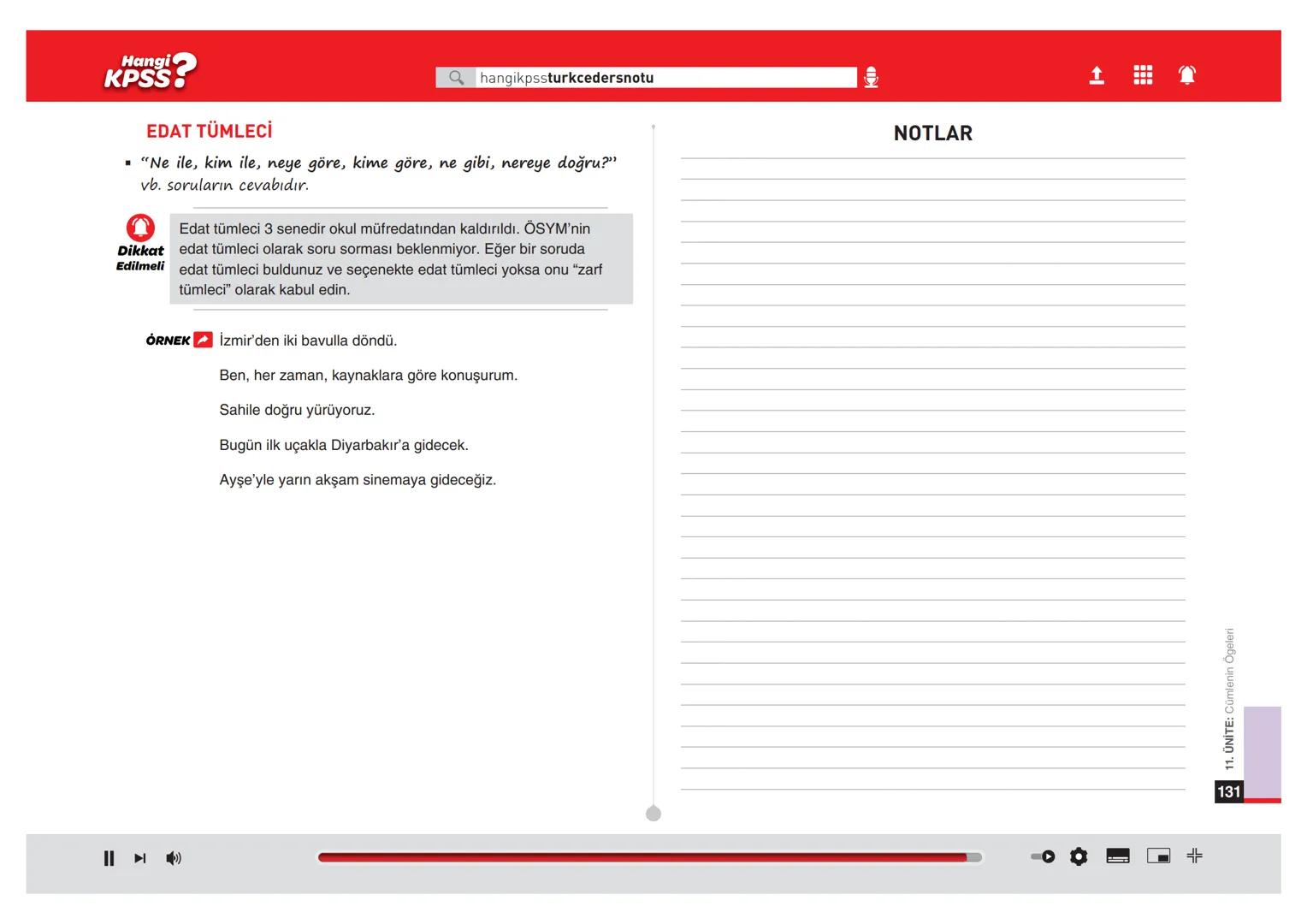Ünite
11
Cümlenin Öğeleri
Hangi
KPSS? 128
Hangi
Q hangikpssturkcedersnotu
Hangi Tipte Sorulur
2021 KPSS: Öznesi sıfat tamlamasıdır.
202