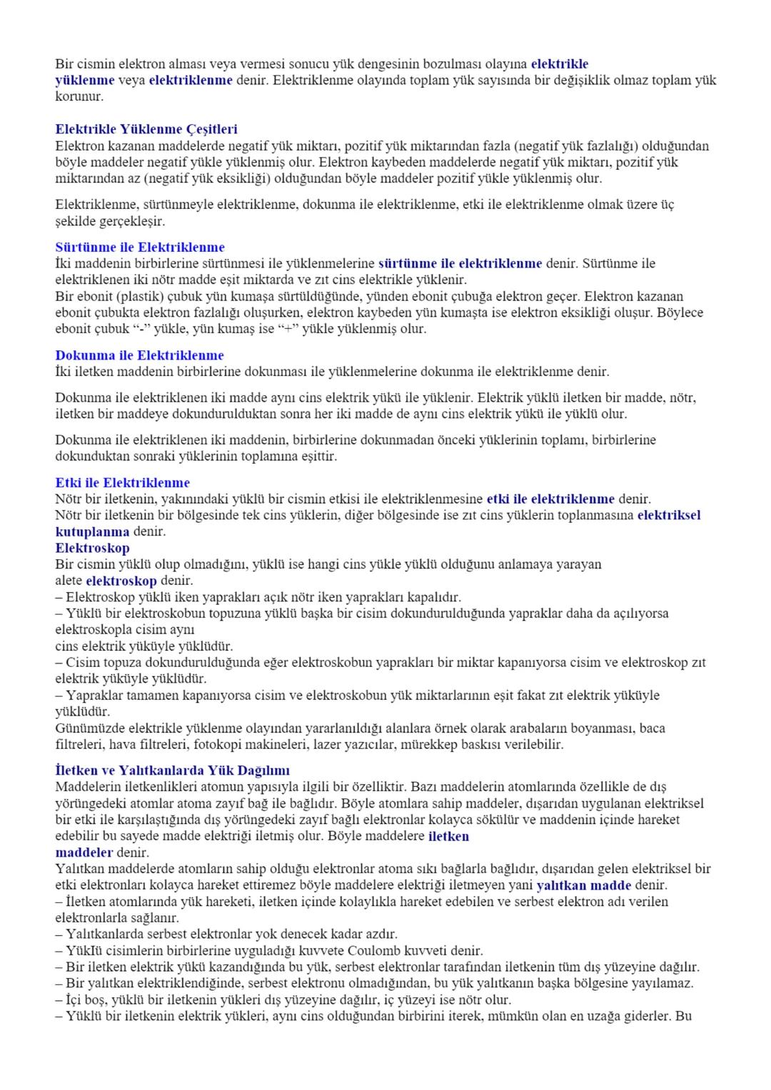 # 9. SINIF FİZİK DERS NOTLARI
# 1. ÜNİTE : FİZİK BİLİMİNE GİRİŞ
## Fizik Biliminin Evrendeki Rolü
Madde enerji etkileşimini inceleyen, do