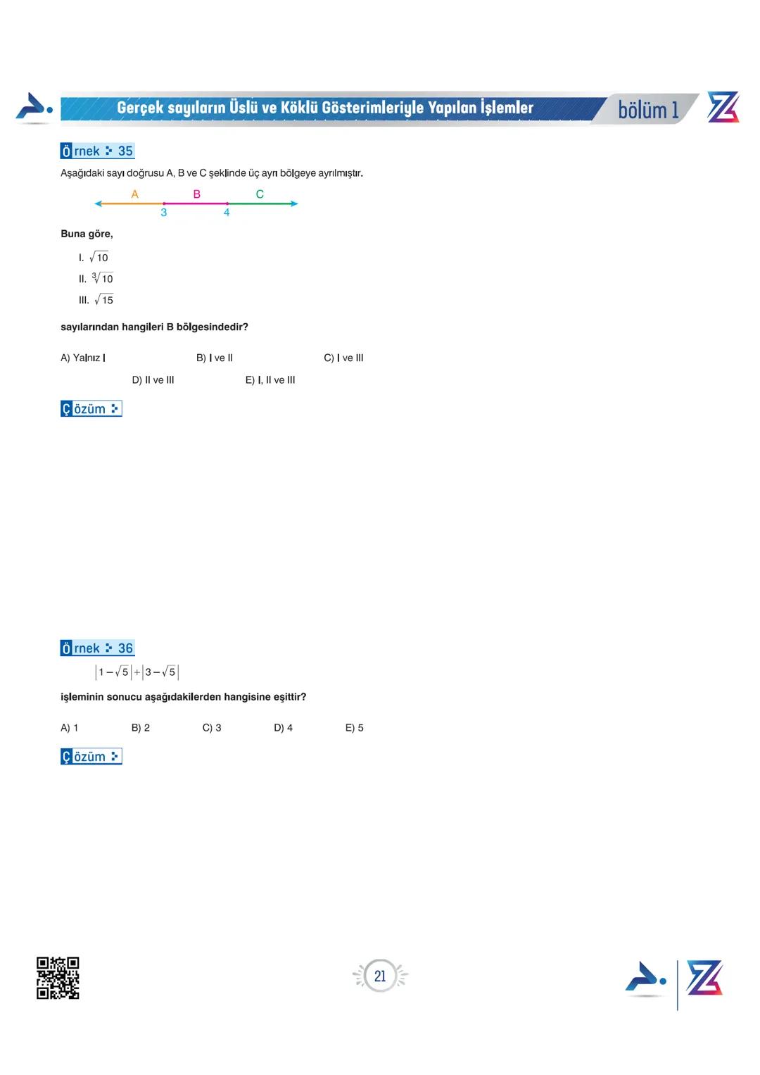 PARAF YAYINLARI
PARAF / Z TAKIMI
9. SINIF OKULA DESTEK KAMPI
N
YENİ
MÜFREDATA
UYGUNDUR
Bıyıklı Matematik
Matematik
bölüm 1
Merkeze Teģet
Geo
