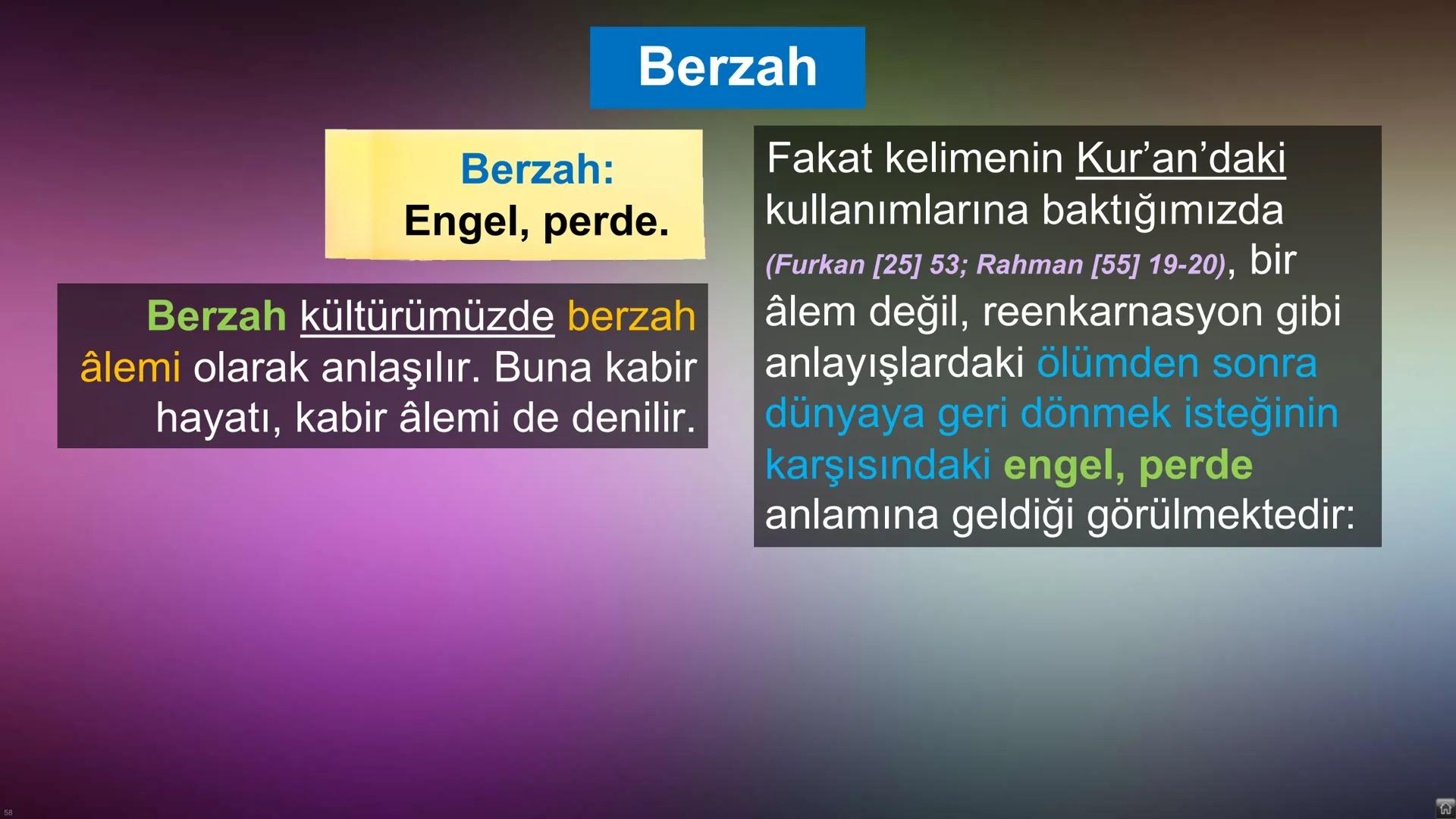 # Ders: Din Kültürü ve Ahlak Bilgisi
# Ünite: I - Dünya ve Ahiret
## Başlıklar:
* Varoluşun ve Hayatın Anlamı
* Ahiret Âlemi
* Ahirete Uğu