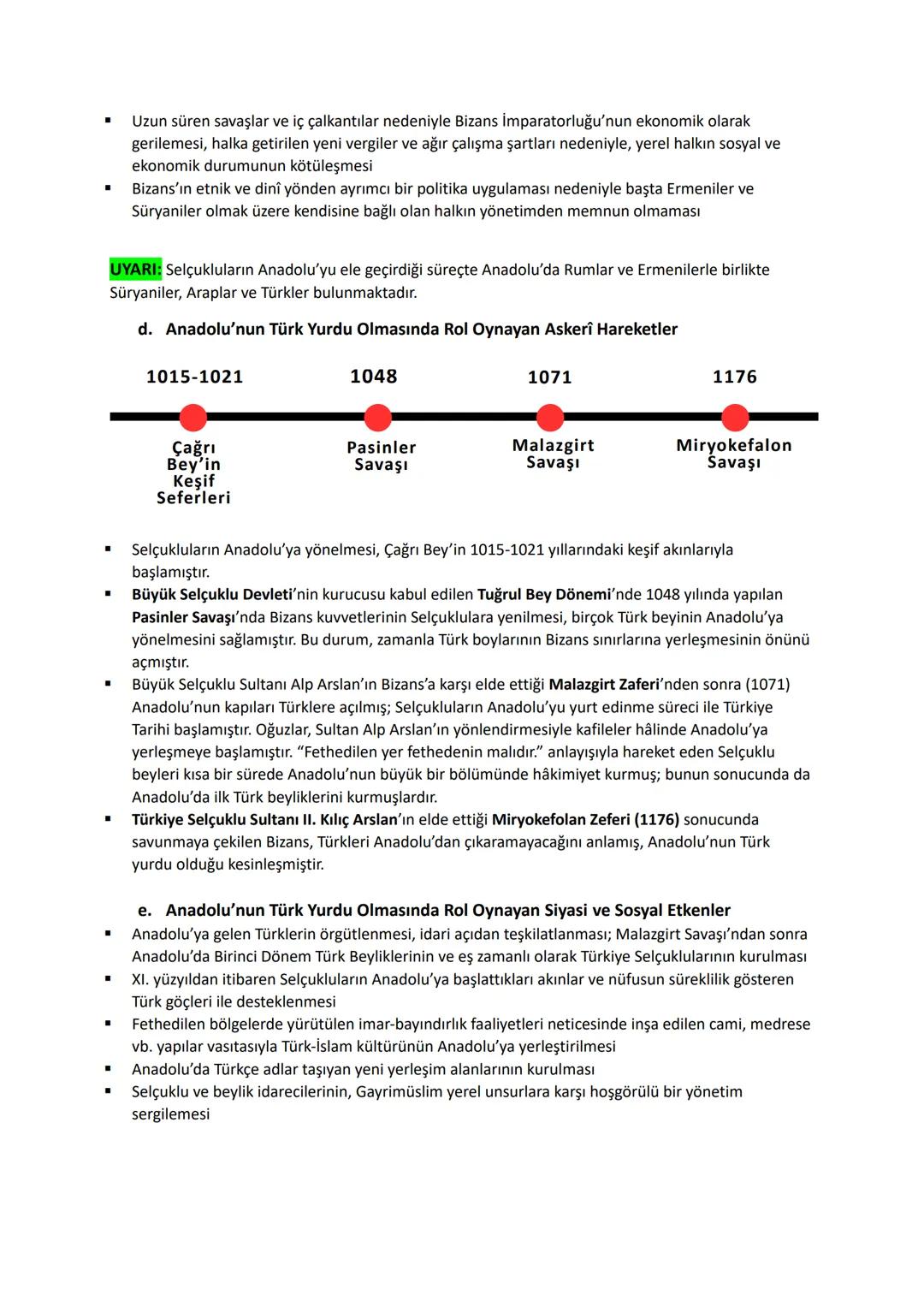 1. ANADOLU'YA TÜRK GÖÇLERİ VE BU GÖÇLERİN SOSYOKÜLTÜREL
ETKİLERİ
Türkiye Tarihi (XI-XII. Yüzyıllar Arası Dönem)
Saltuklular (1072-1202)
Meng