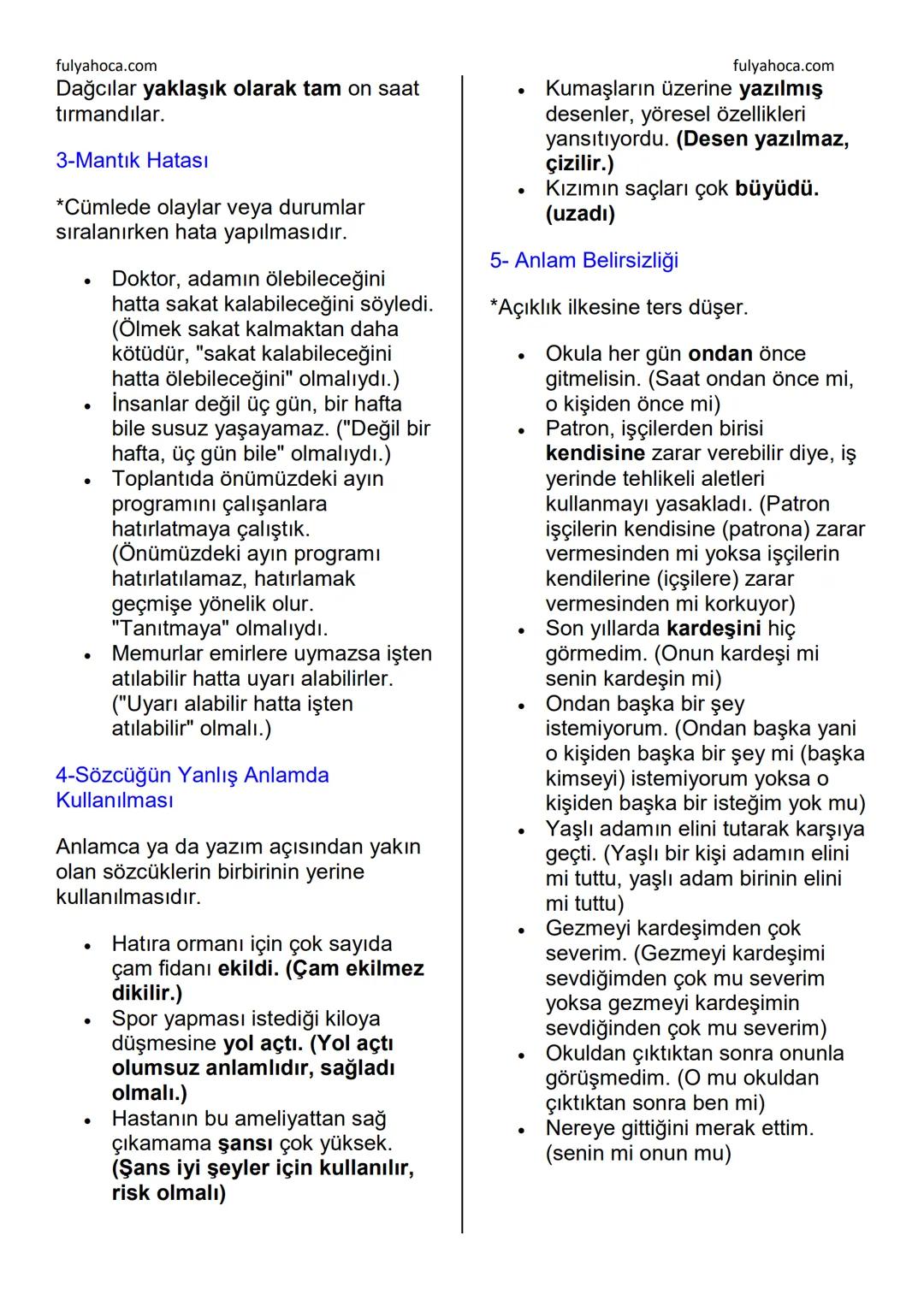 fulyahoca.com
# FİİLLER (EYLEMLER)
Bir oluşu, bir durumu veya bir kılışı kip
ve kişiye bağlayarak anlatan
sözcüklere denir.
İsmi fiilden ay