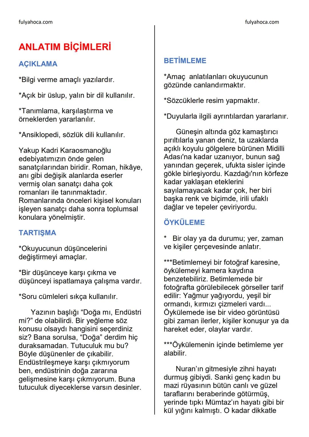 fulyahoca.com
# FİİLLER (EYLEMLER)
Bir oluşu, bir durumu veya bir kılışı kip
ve kişiye bağlayarak anlatan
sözcüklere denir.
İsmi fiilden ay