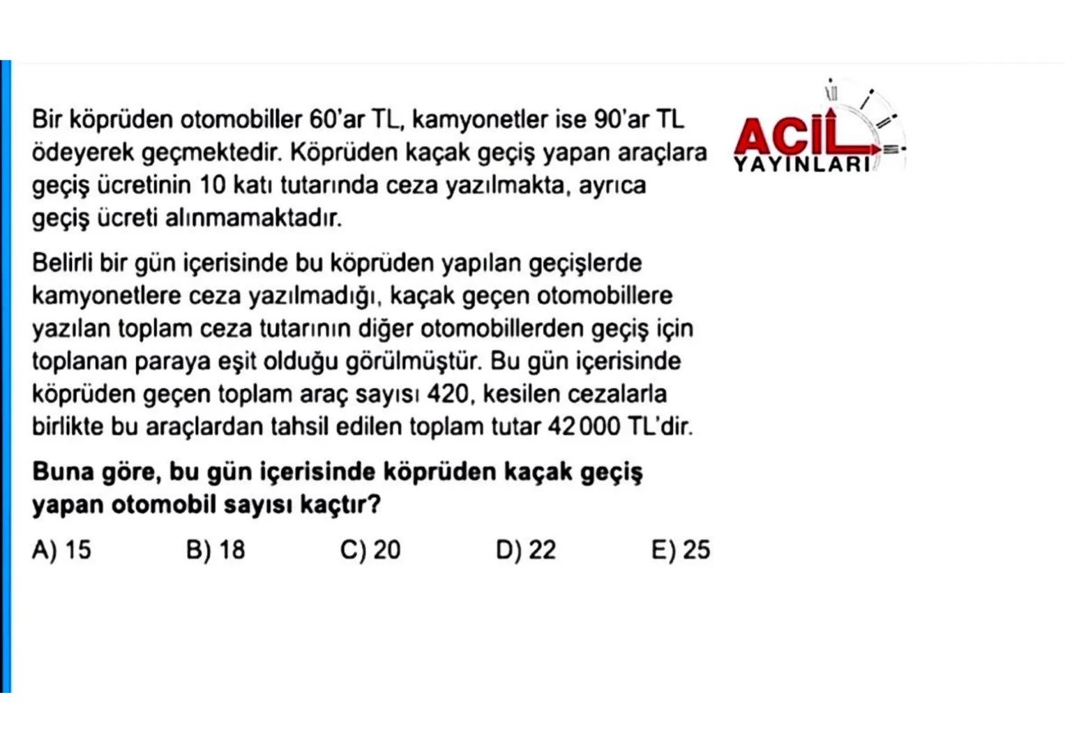 Bir köprüden otomobiller 60'ar TL, kamyonetler ise 90'ar TL
ödeyerek geçmektedir. Köprüden kaçak geçiş yapan araçlara
geçiş ücretinin 10 kat