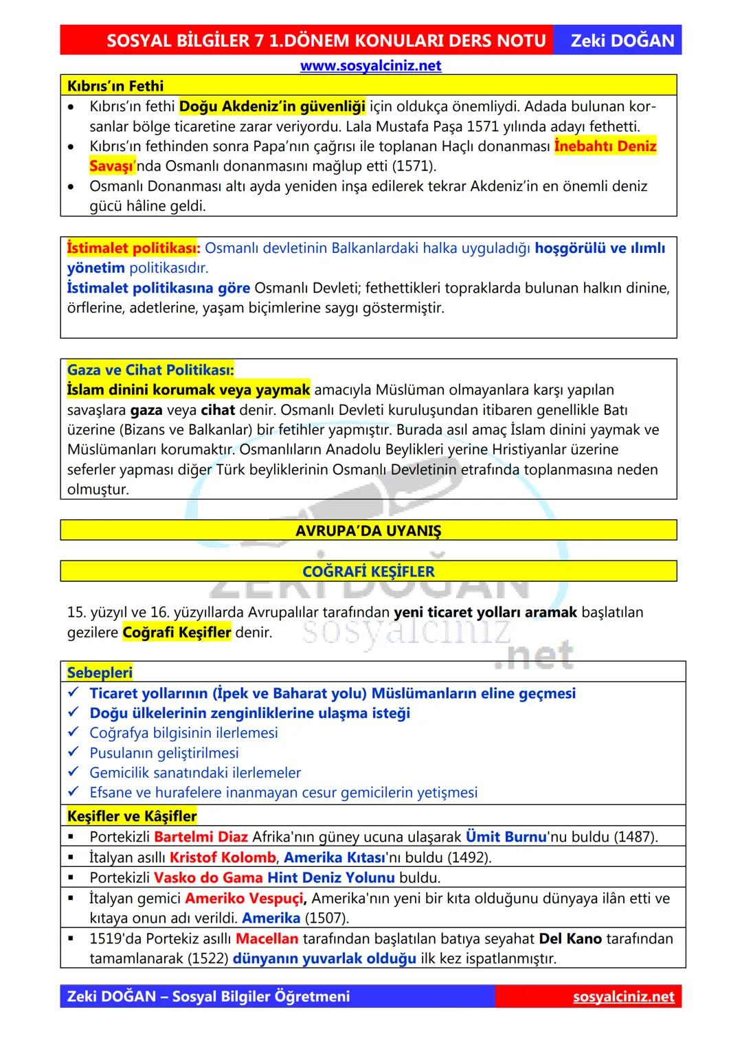 # SOSYAL BİLGİLER 7 1.DÖNEM KONULARI DERS NOTU Zeki DOĞAN
www.sosyalciniz.net
# 1.ÜNİTE BİREY VE TOPLUM
## İNSANDAN İNSANA GİDEN YOL
İleti