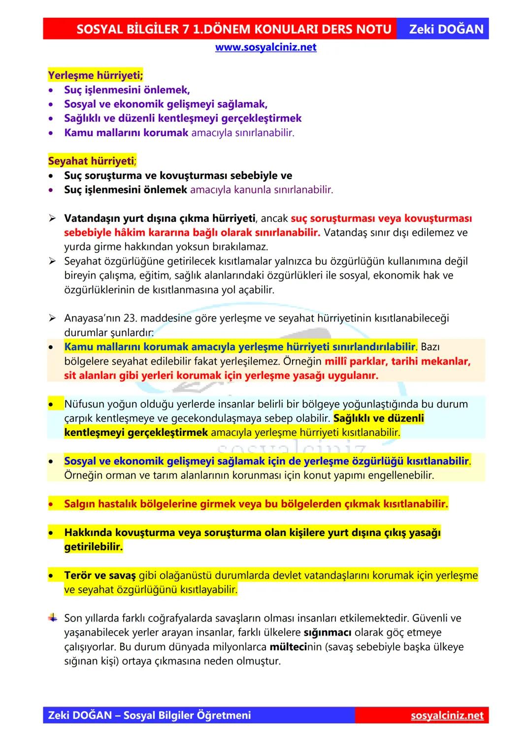 # SOSYAL BİLGİLER 7 1.DÖNEM KONULARI DERS NOTU Zeki DOĞAN
www.sosyalciniz.net
# 1.ÜNİTE BİREY VE TOPLUM
## İNSANDAN İNSANA GİDEN YOL
İleti