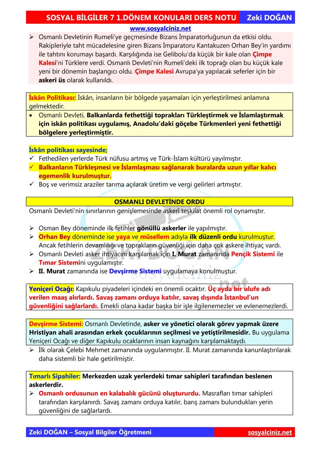 # SOSYAL BİLGİLER 7 1.DÖNEM KONULARI DERS NOTU Zeki DOĞAN
www.sosyalciniz.net
# 1.ÜNİTE BİREY VE TOPLUM
## İNSANDAN İNSANA GİDEN YOL
İleti