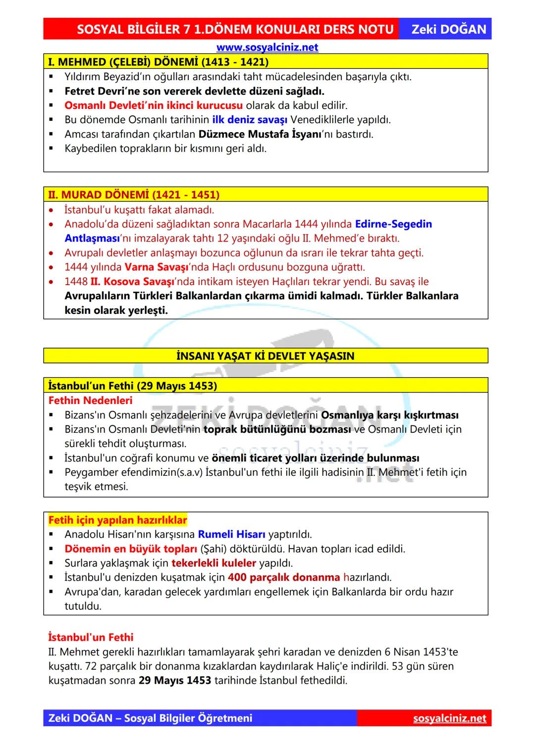 # SOSYAL BİLGİLER 7 1.DÖNEM KONULARI DERS NOTU Zeki DOĞAN
www.sosyalciniz.net
# 1.ÜNİTE BİREY VE TOPLUM
## İNSANDAN İNSANA GİDEN YOL
İleti