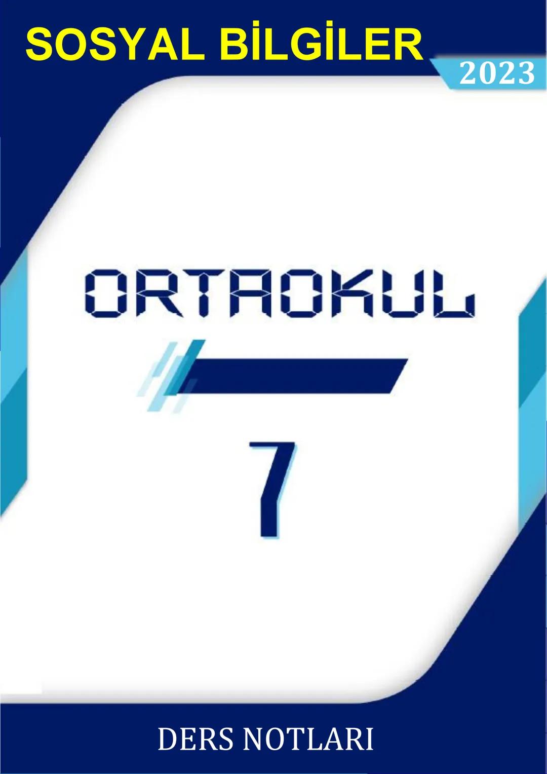 7. Sınıf Sosyal Bilgiler 1. Ünite