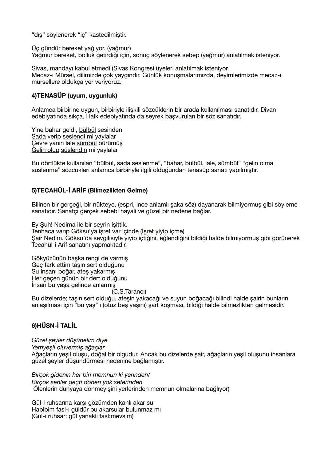 # 1)TEŞBİH (BENZETME)
Aralarında türlü yönlerden karşılaştırılarak benzerlik ilgisi bulunan iki şeyden zayıf olanı, nitelikçe
daha üstün ola