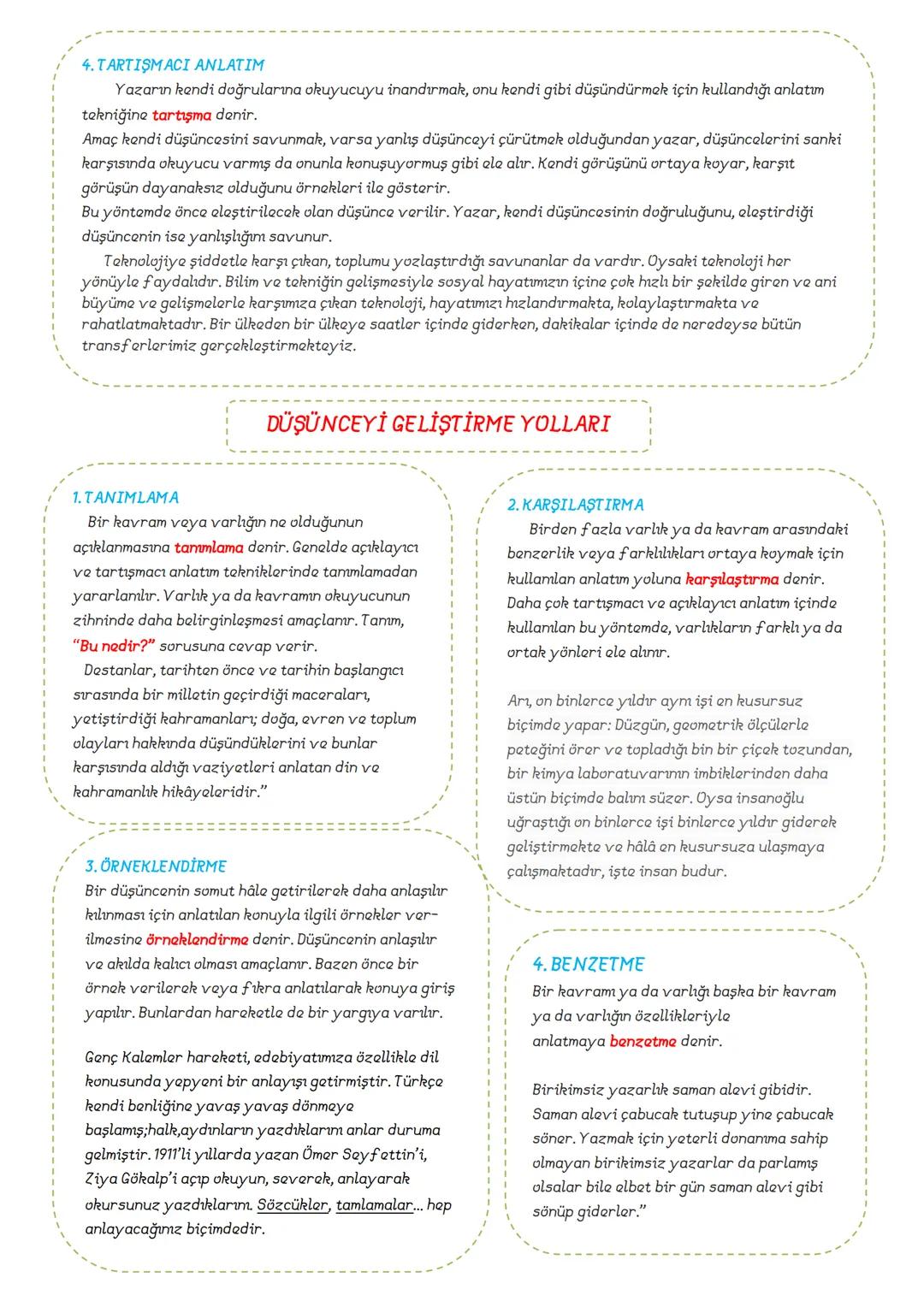 # TÜRKÇE
7.SINIF
DERS
NOTLARI
ADNAN BARAN
ÖNER # SÖZCÜKTE ANLAM
1. Gerçek (Temel) Anlam
Bir sözcüğün akla gelen ilk anlamına
gerçek(te