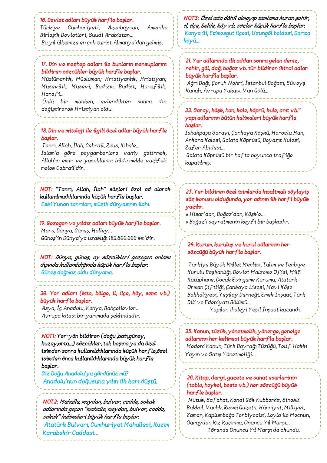 # TÜRKÇE
7.SINIF
DERS
NOTLARI
ADNAN BARAN
ÖNER # SÖZCÜKTE ANLAM
1. Gerçek (Temel) Anlam
Bir sözcüğün akla gelen ilk anlamına
gerçek(te