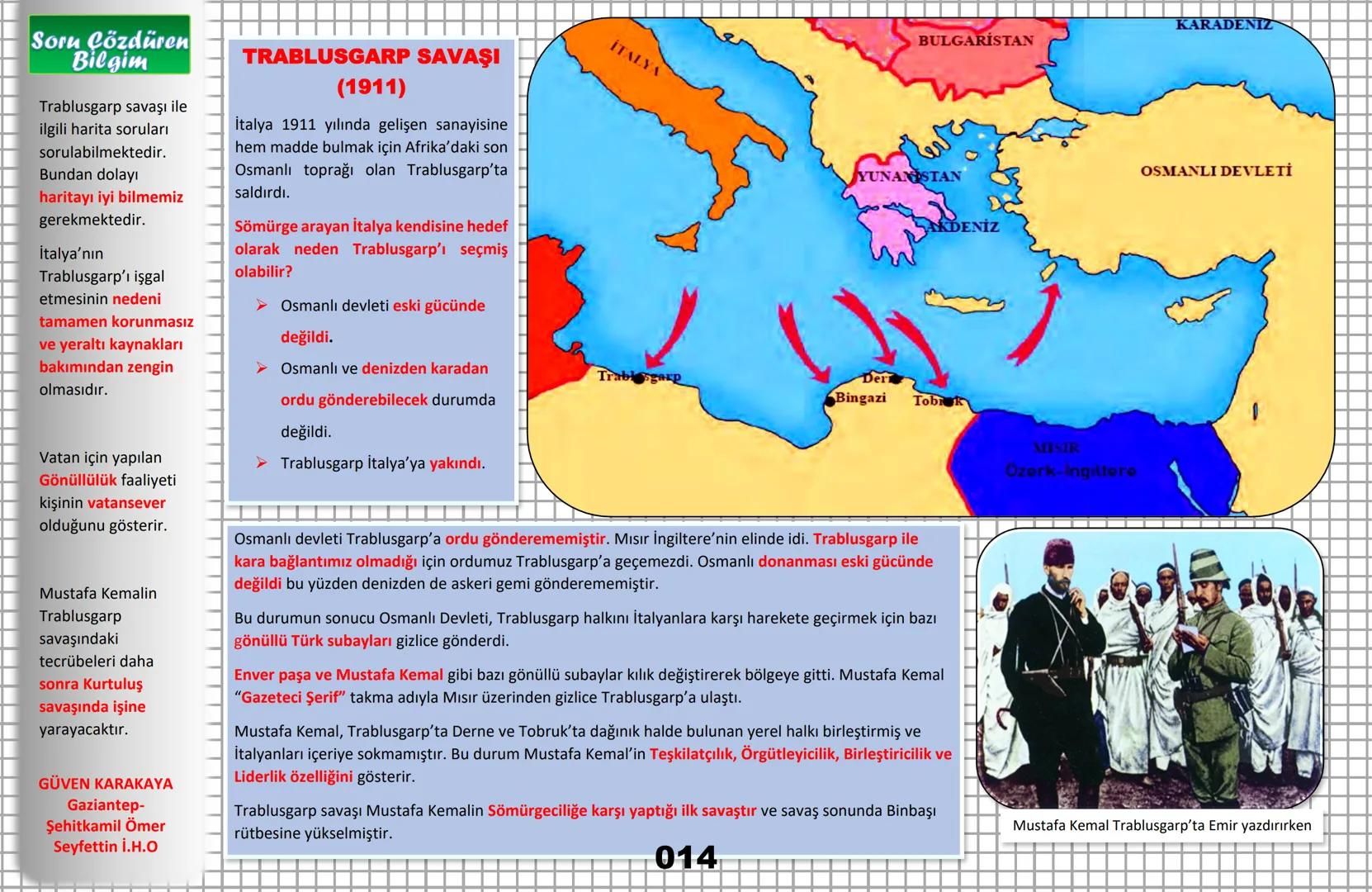 8. SINIF
T.C. İNKILAP TARİHİ VE ATATÜRKÇÜLÜK
PRATIK DEFTERİM
ANLAMAYI KOLAYLAŞTIRIR YORUMU GÜÇLENDIRIR
Türk Evladi Ecdadımı Tanıdıkça Daha B