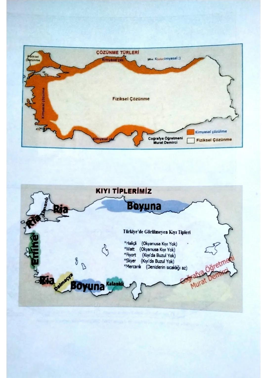 YERYÜZÜNDEKİ BAŞLICA İKLİM TİPLERİ
Kutup
Kutup altı
Akdeniz
Çöl
Sert karasal
Yazları yağışlı tropikal
Ilıman karasal
Muson
Okyanusal
Ekvato