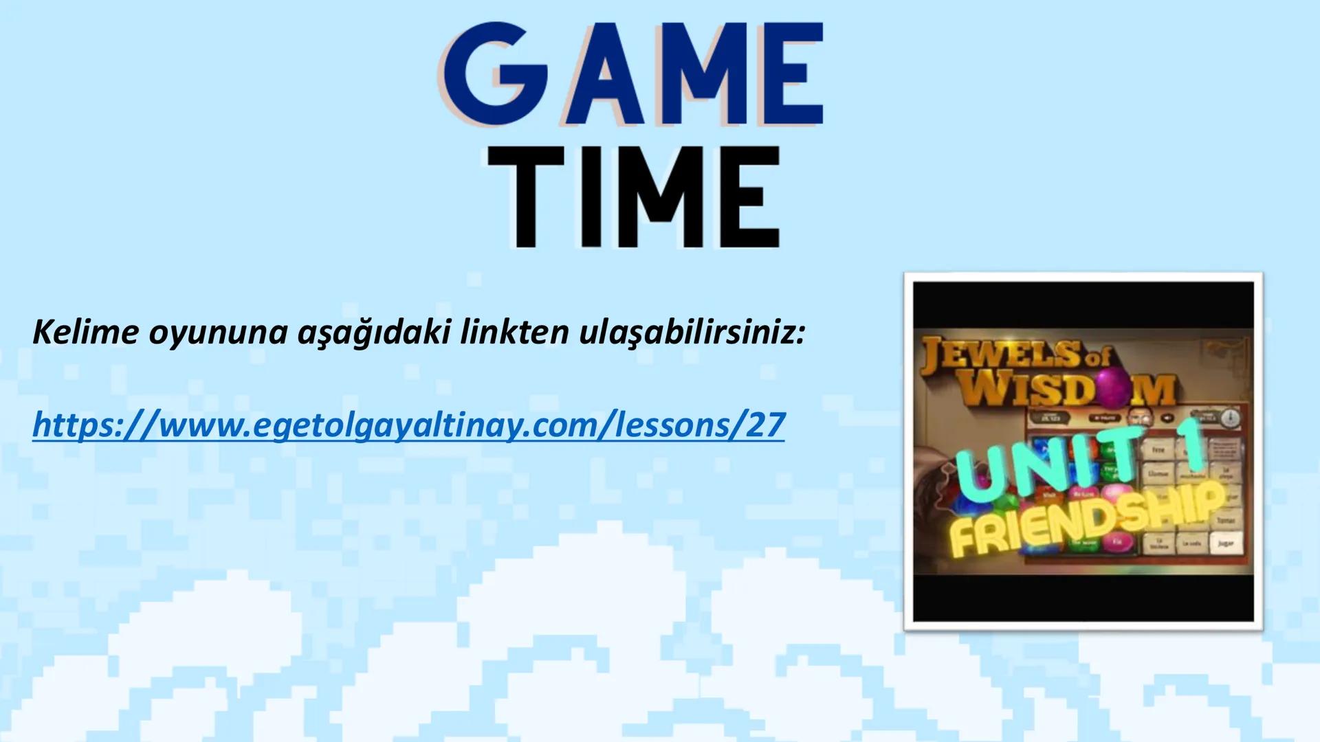 KODAK PORTA 400
UNIT 1: FRIENDSHIP
2
2
2
Prepared by
Ege Tolgay ALTINAY
Akköprü Secondary School
www.egetolgayaltinay.com
friends
KODAK PORT