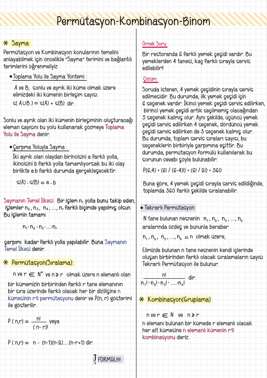 # AYT
MATEMATIK
El Yazısı
Ders Notları
Derece
Öğrencileri
Tarafından
Hazırlandı.
OSYM Sınav Tarzına
%100 Uygun Hazırlandıl
MED
Uzman H