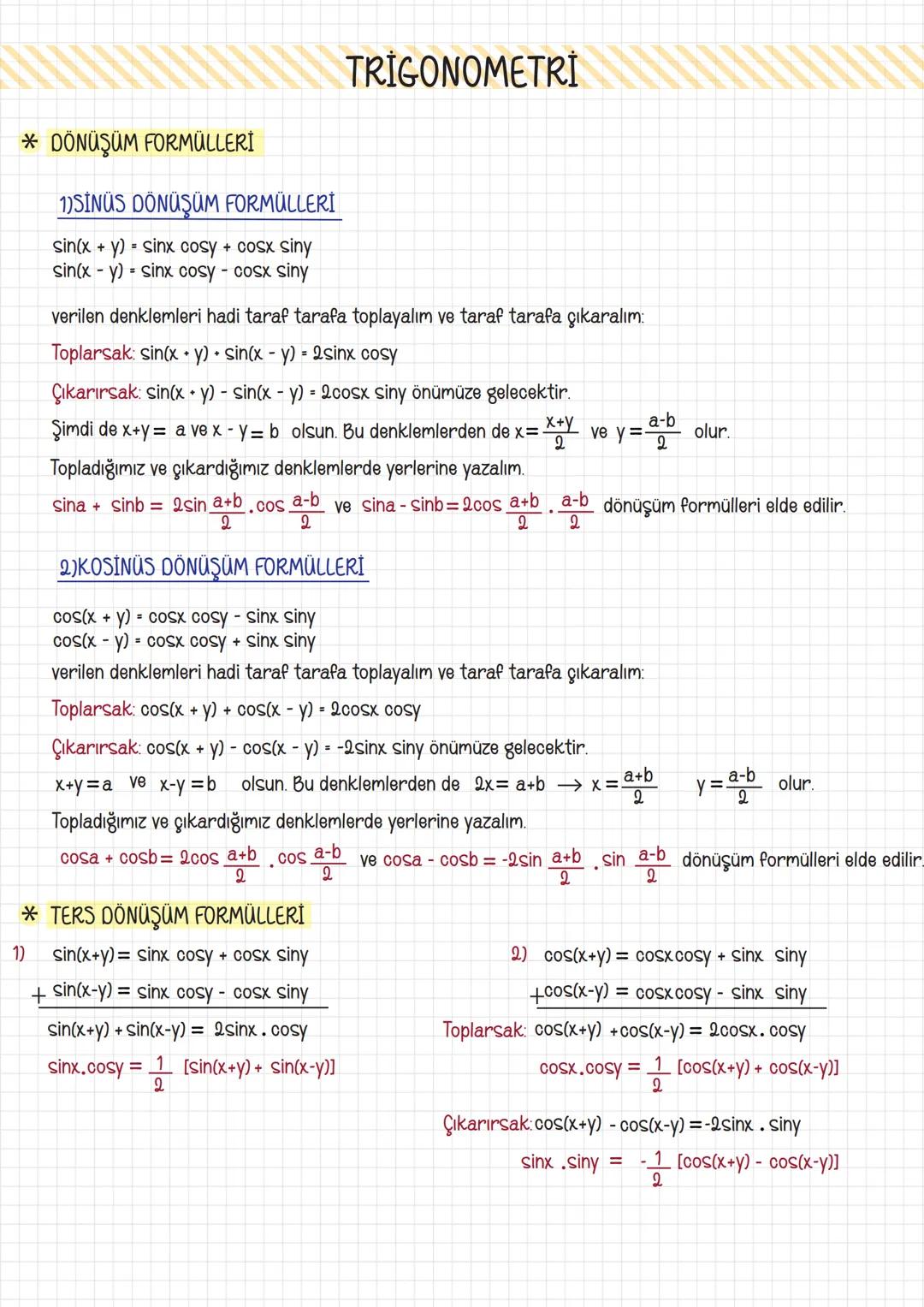 # AYT
MATEMATIK
El Yazısı
Ders Notları
Derece
Öğrencileri
Tarafından
Hazırlandı.
OSYM Sınav Tarzına
%100 Uygun Hazırlandıl
MED
Uzman H