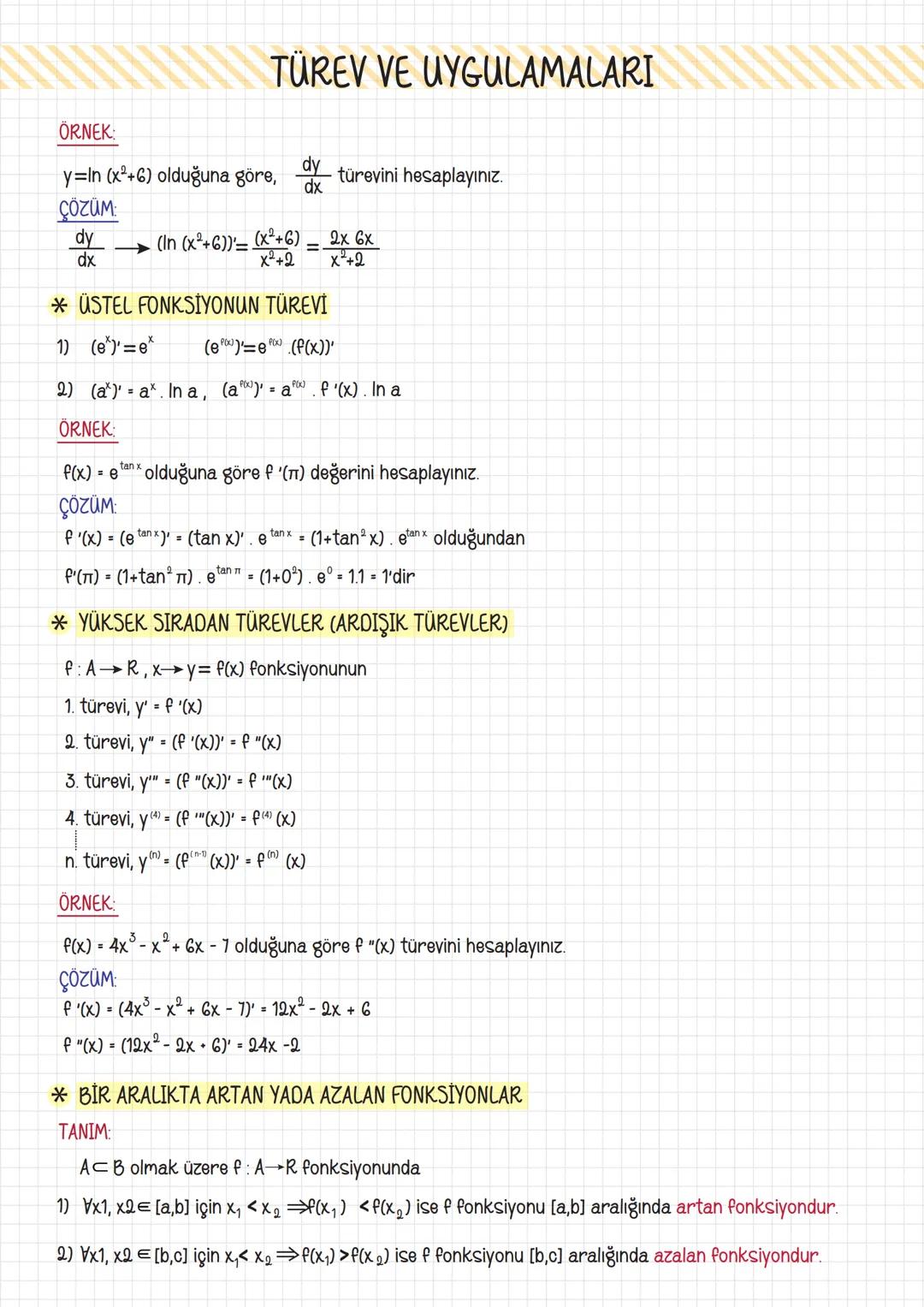 # AYT
MATEMATIK
El Yazısı
Ders Notları
Derece
Öğrencileri
Tarafından
Hazırlandı.
OSYM Sınav Tarzına
%100 Uygun Hazırlandıl
MED
Uzman H