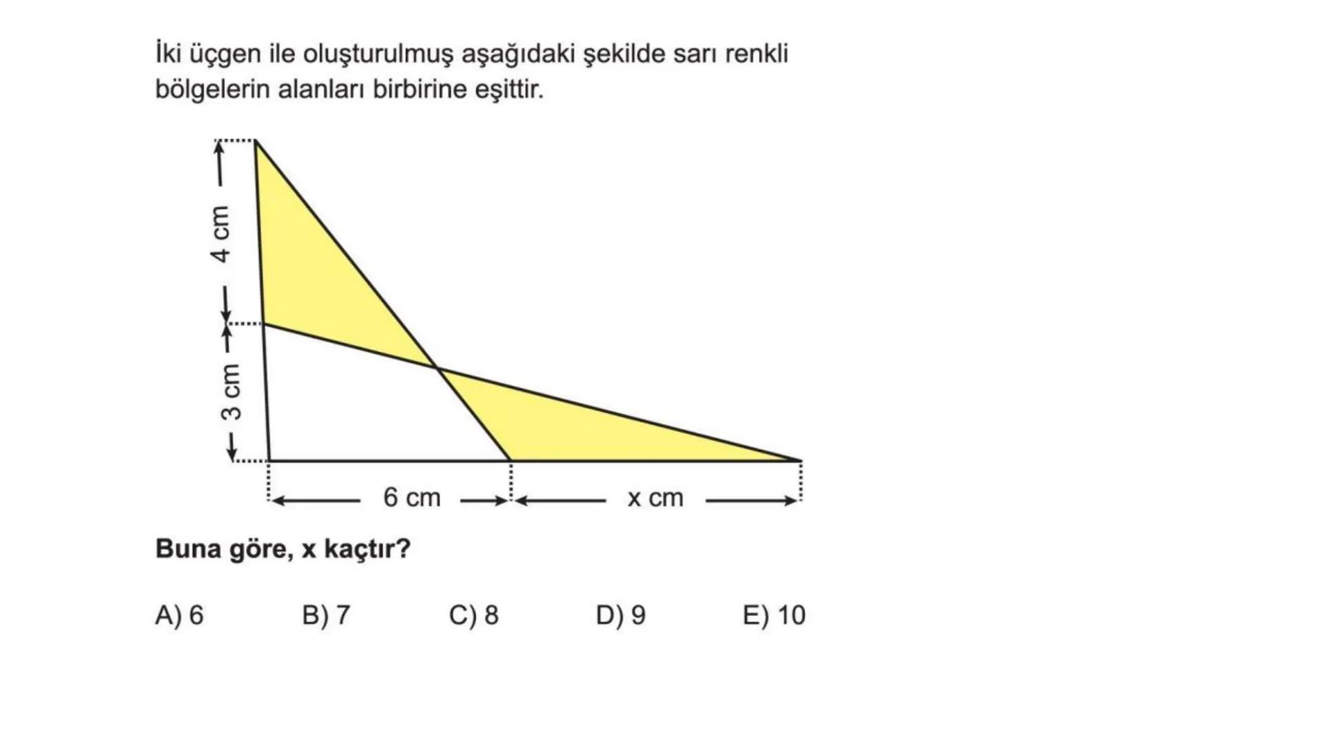# TRİGONOMETRİ-2 DEVAMI # Üçgende Trigonometrik Teoremler
A) Kosinüs Teoremi
Bir ABC üçgeninin kenar uzunlukları a birim, b birim ve c bir