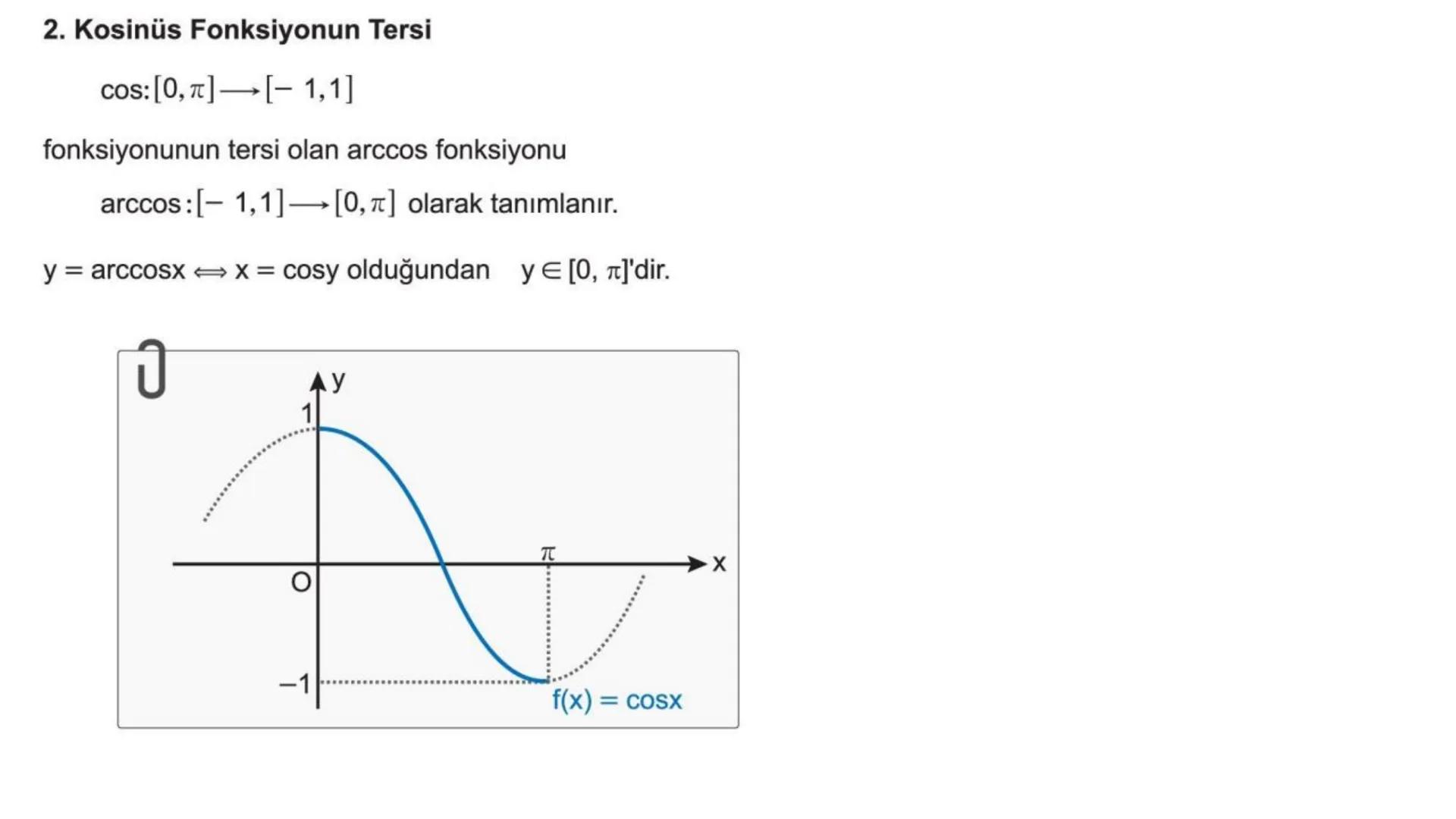 # TRİGONOMETRİ-2 DEVAMI # Üçgende Trigonometrik Teoremler
A) Kosinüs Teoremi
Bir ABC üçgeninin kenar uzunlukları a birim, b birim ve c bir