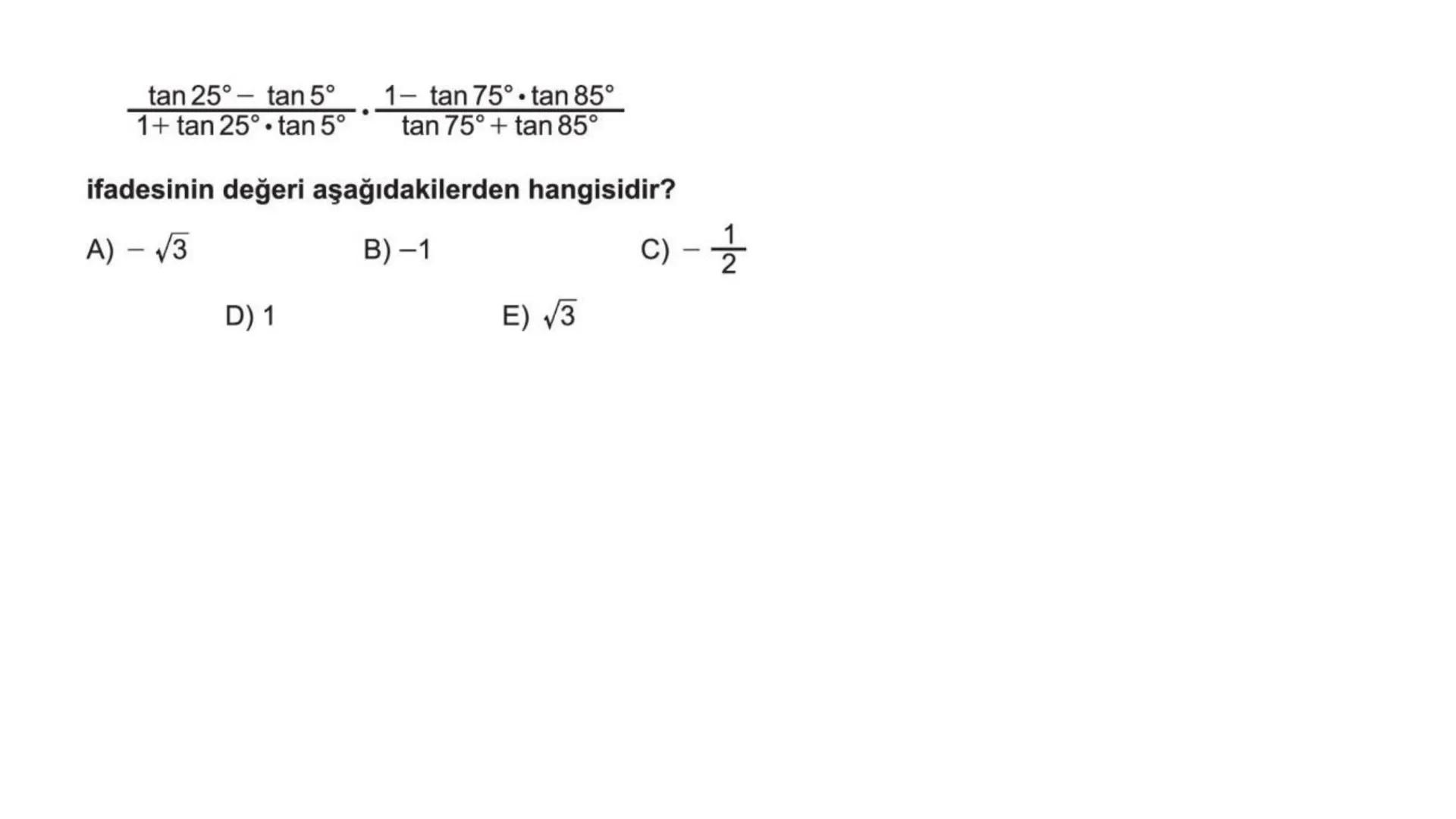# TRİGONOMETRİ-2 DEVAMI # Üçgende Trigonometrik Teoremler
A) Kosinüs Teoremi
Bir ABC üçgeninin kenar uzunlukları a birim, b birim ve c bir