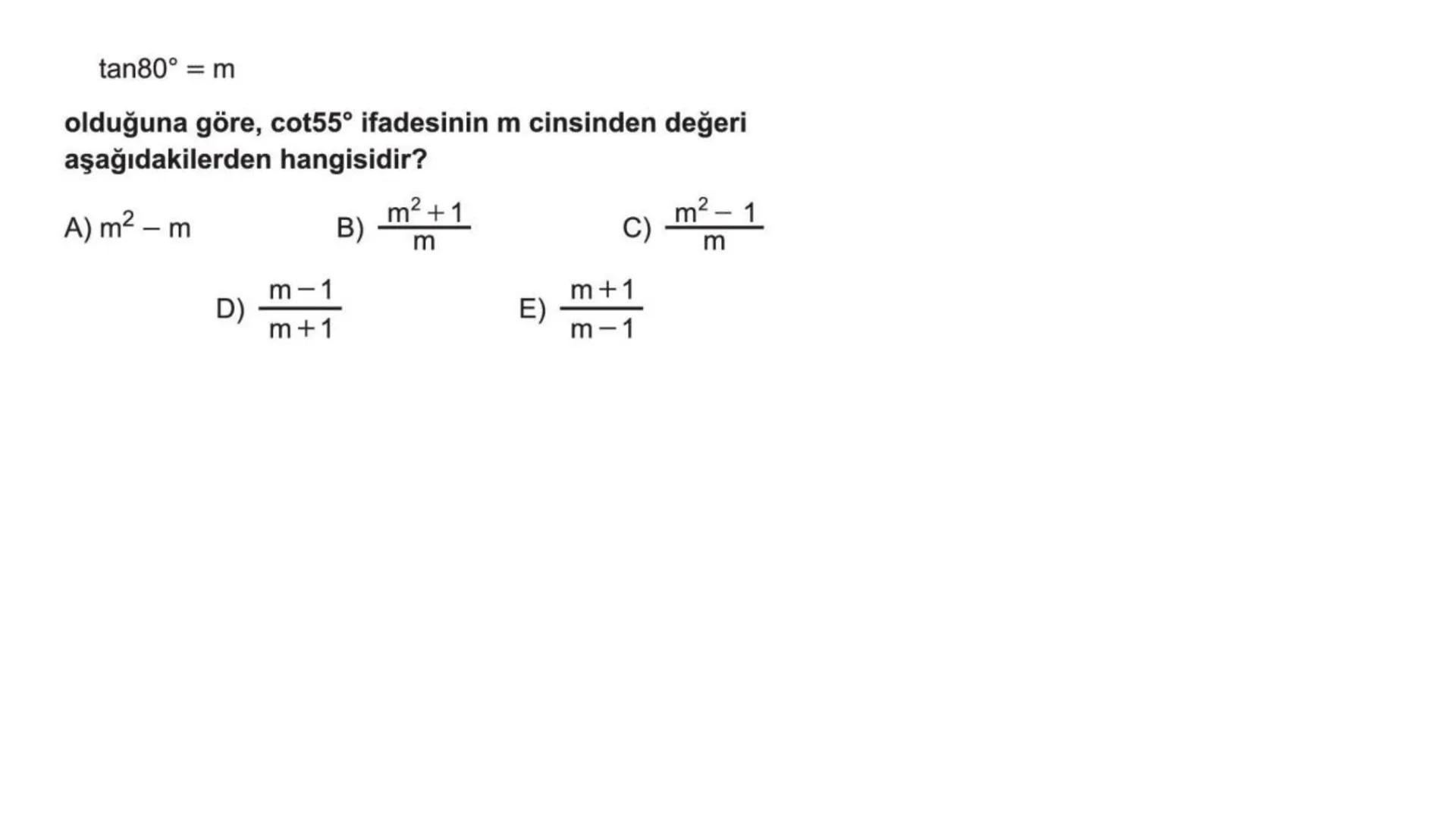 # TRİGONOMETRİ-2 DEVAMI # Üçgende Trigonometrik Teoremler
A) Kosinüs Teoremi
Bir ABC üçgeninin kenar uzunlukları a birim, b birim ve c bir