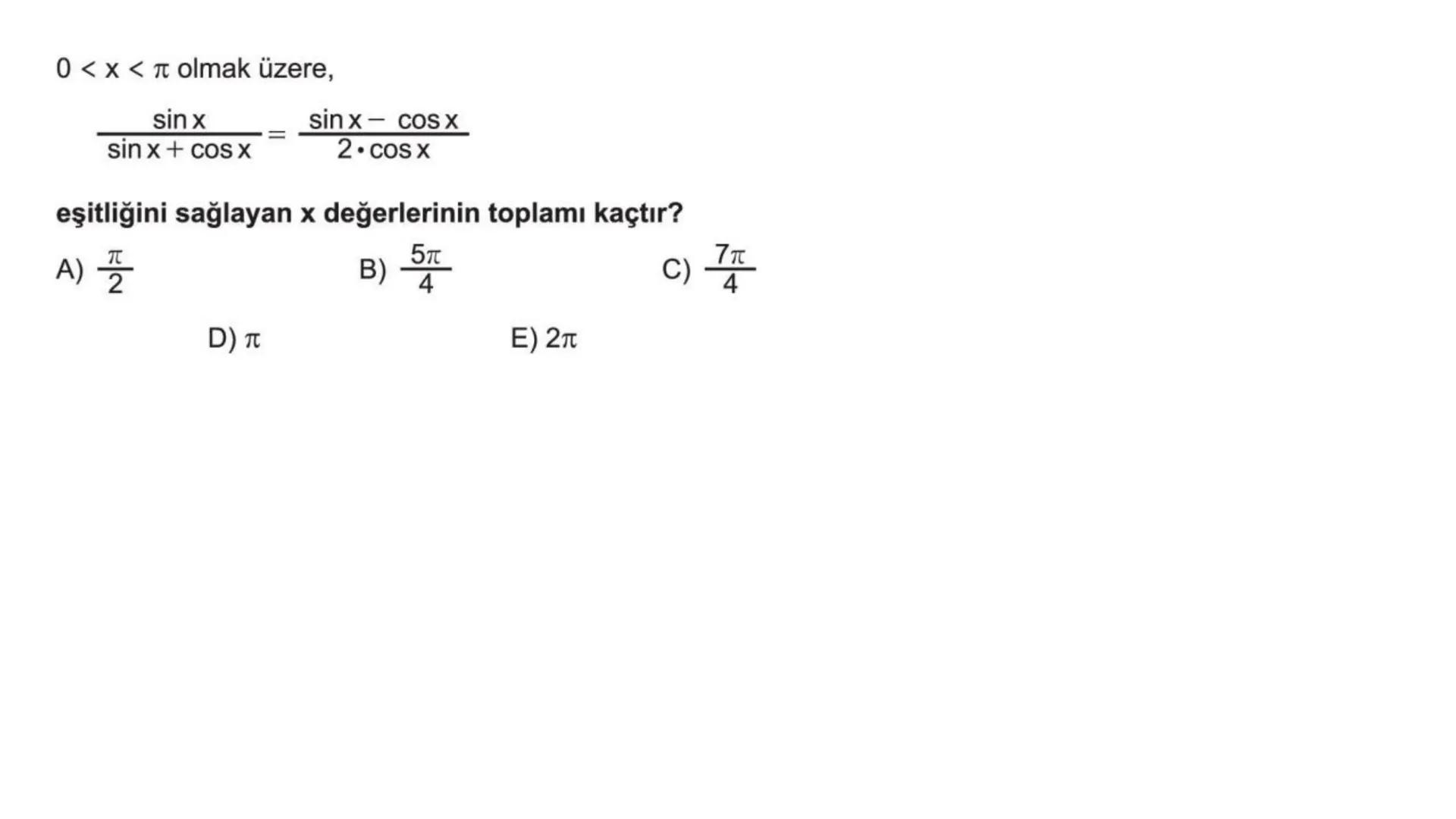 # TRİGONOMETRİ-2 DEVAMI # Üçgende Trigonometrik Teoremler
A) Kosinüs Teoremi
Bir ABC üçgeninin kenar uzunlukları a birim, b birim ve c bir