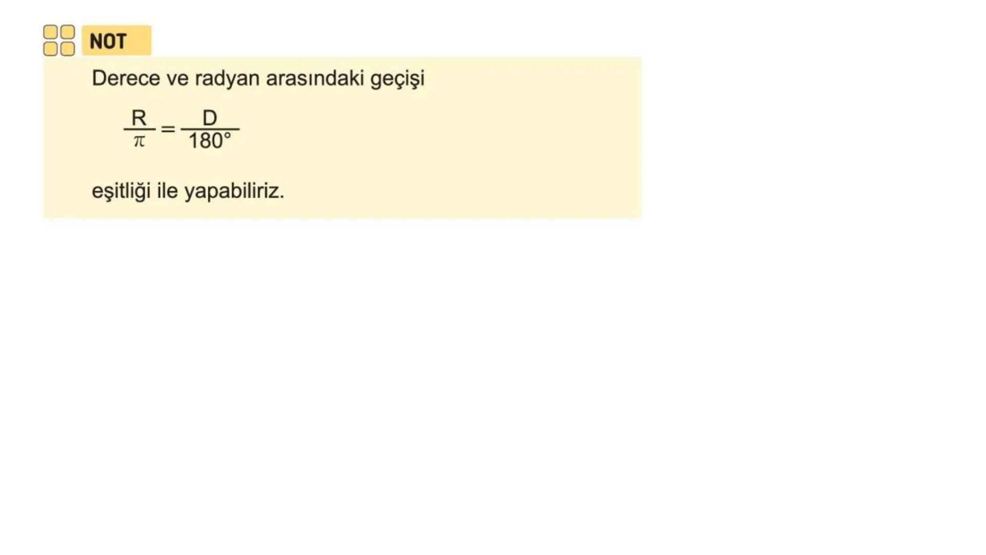 TRİGONOMETRİ # 1. Yönlü Açılar
Bir açının kenarlarından birini başlangıç kenarı, diğerini
bitim kenarı alarak elde edilen açıya yönlü açı d