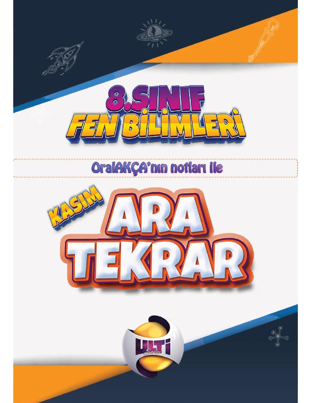 Fen Bilimleri Ara Tatil Tekrar