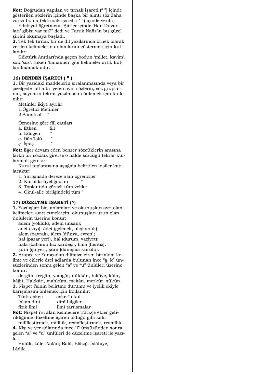 # NOKTALAMA İŞARETLERİ
Duygu ve düşünceleri daha açık ifade etmek,
cümlenin yapısını ve duraklama noktalarını belirle-
mek, okumayı ve anla