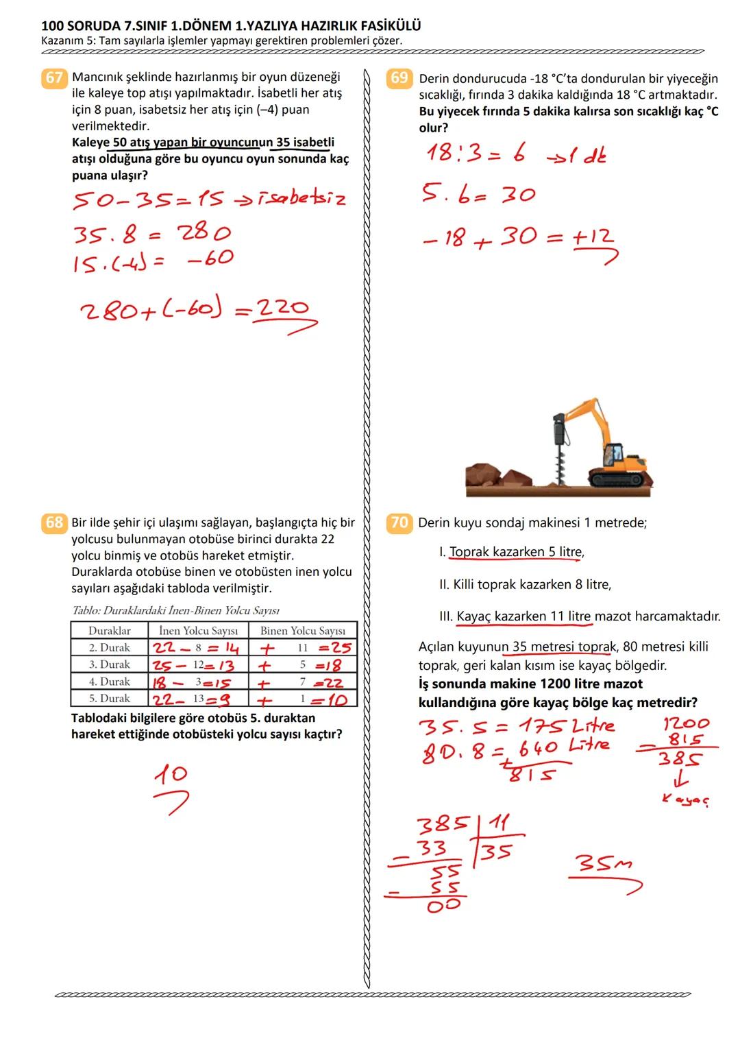 # 100 SORUDA
1.DÖNEM 1.YAZILIYA HAZIRLIK
## FASİKÜLÜ
### 2024 - 2025
#### 7. SINIF
* TAMAMI AÇIK UÇLU
* TAMAMI VİDEO ÇÖZÜMLÜ
* LG