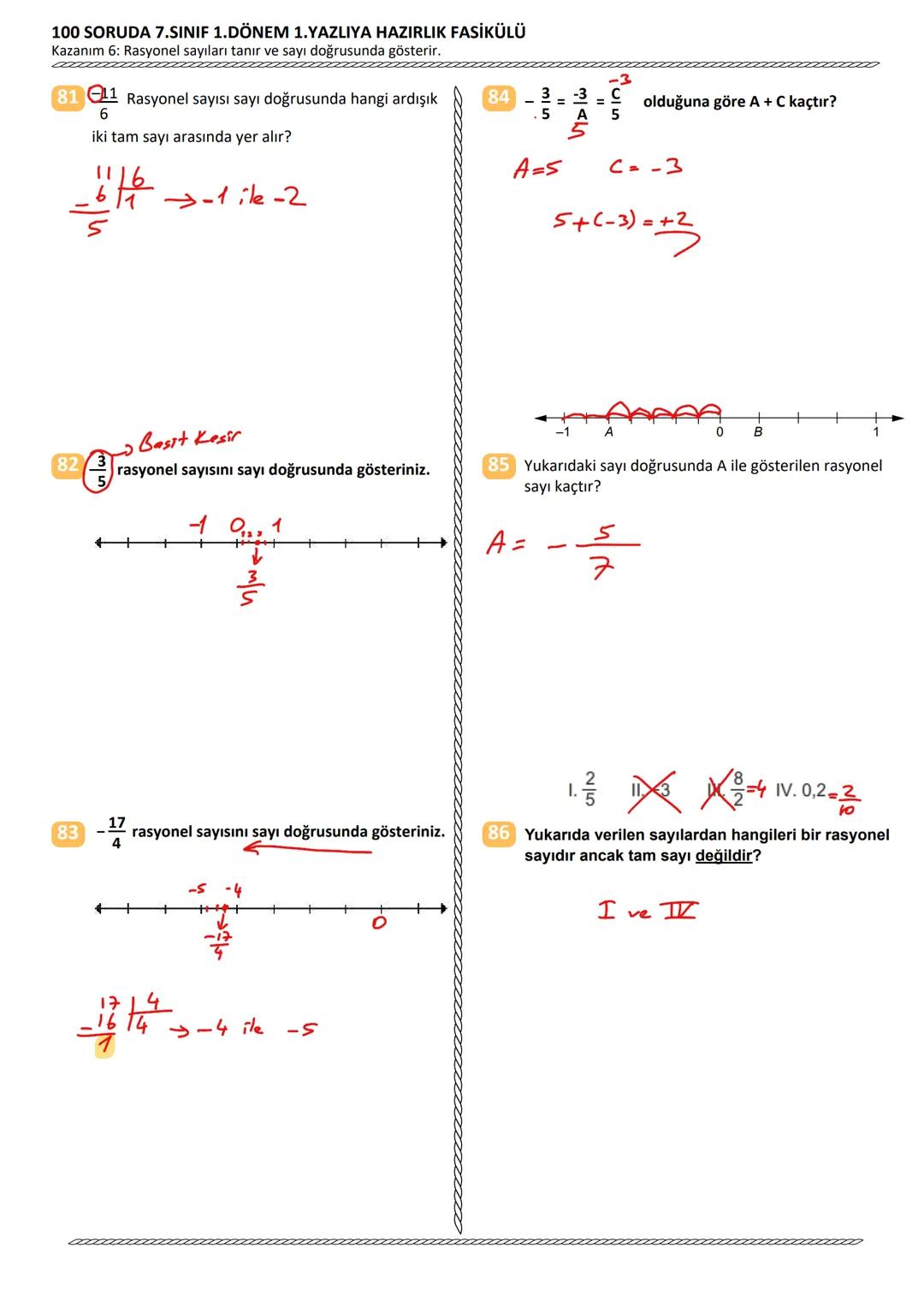 # 100 SORUDA
1.DÖNEM 1.YAZILIYA HAZIRLIK
## FASİKÜLÜ
### 2024 - 2025
#### 7. SINIF
* TAMAMI AÇIK UÇLU
* TAMAMI VİDEO ÇÖZÜMLÜ
* LG