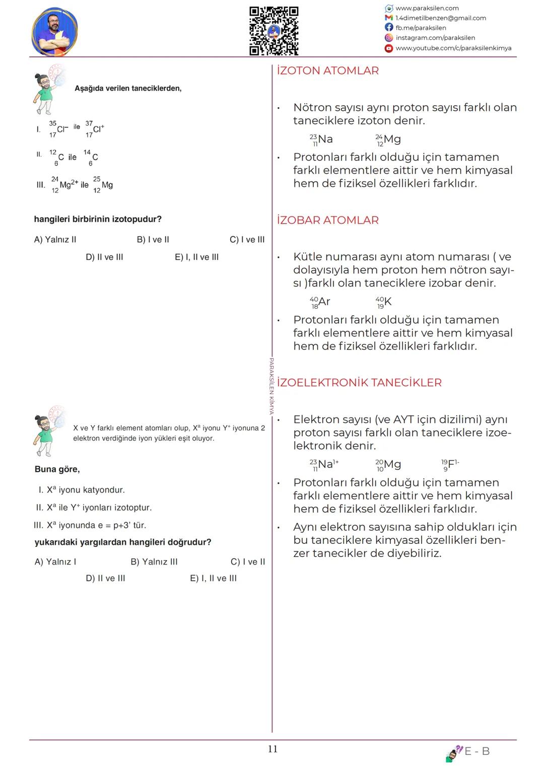 TYT
02
ATOMUN
YAPISI
www.youtube.com/@paraksilen
www.paraksilen.com
@paraksilenkimya SON 5 YILIN ANALİZİ
ATOM MODELLERİ
ATOMUN YAPISI
www.pa