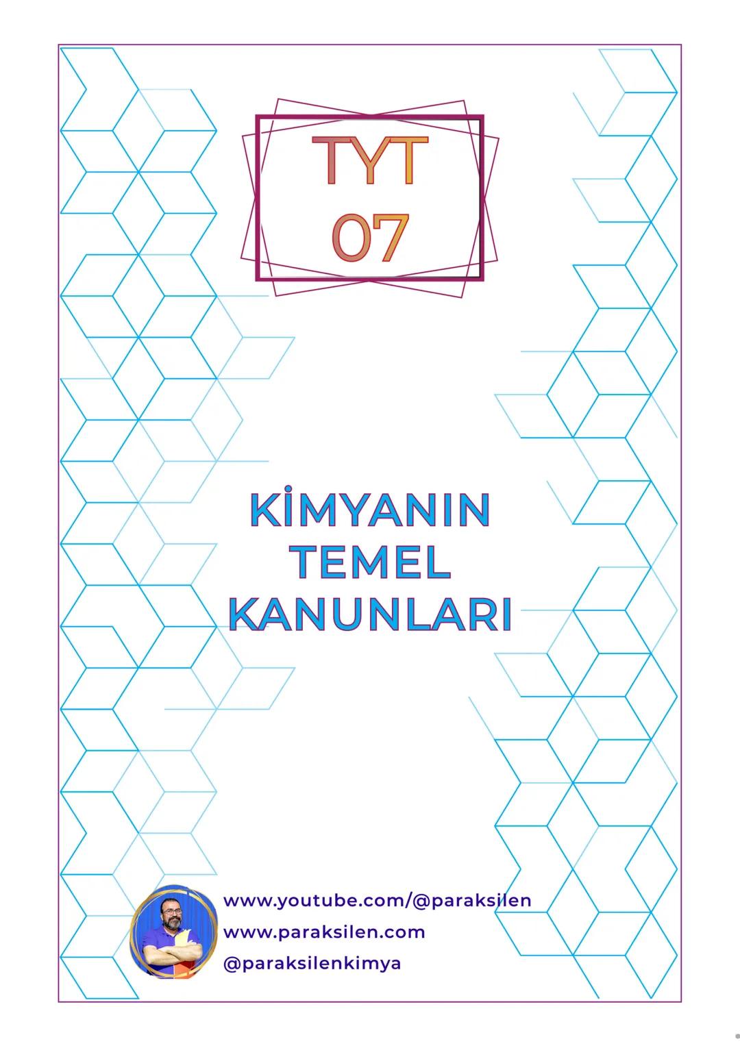 Kimyanın temel kanunları