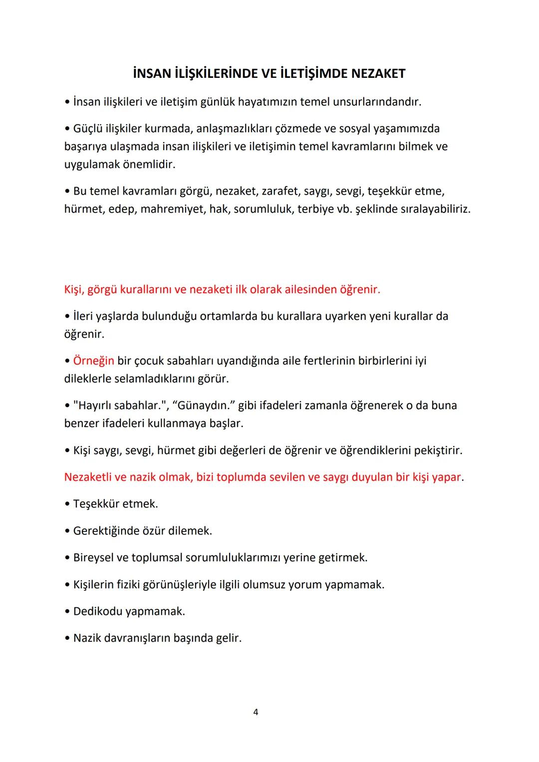 # GÖRGÜ KURALLARI VE NEZAKET
1.ÜNİTE: Görgü ve Nezaket
* Görgü kuralları ve nezaket, insan ilişkilerinde ve sosyal hayatın
şekillenmesin