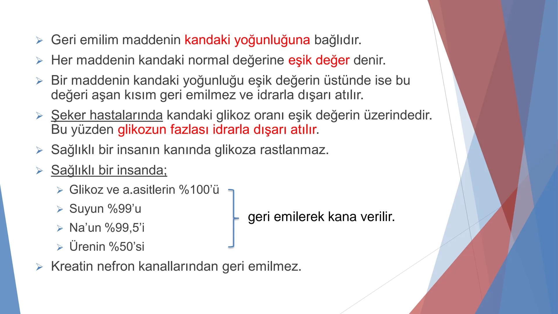 ÜRİNER SİSTEM
(BOŞALTIM SİSTEMİ) Boşaltım Sistemi
➤ Canlıların metabolizmaları sonucu oluşan zararlı atık
maddelerin veya işe yaramayan mole