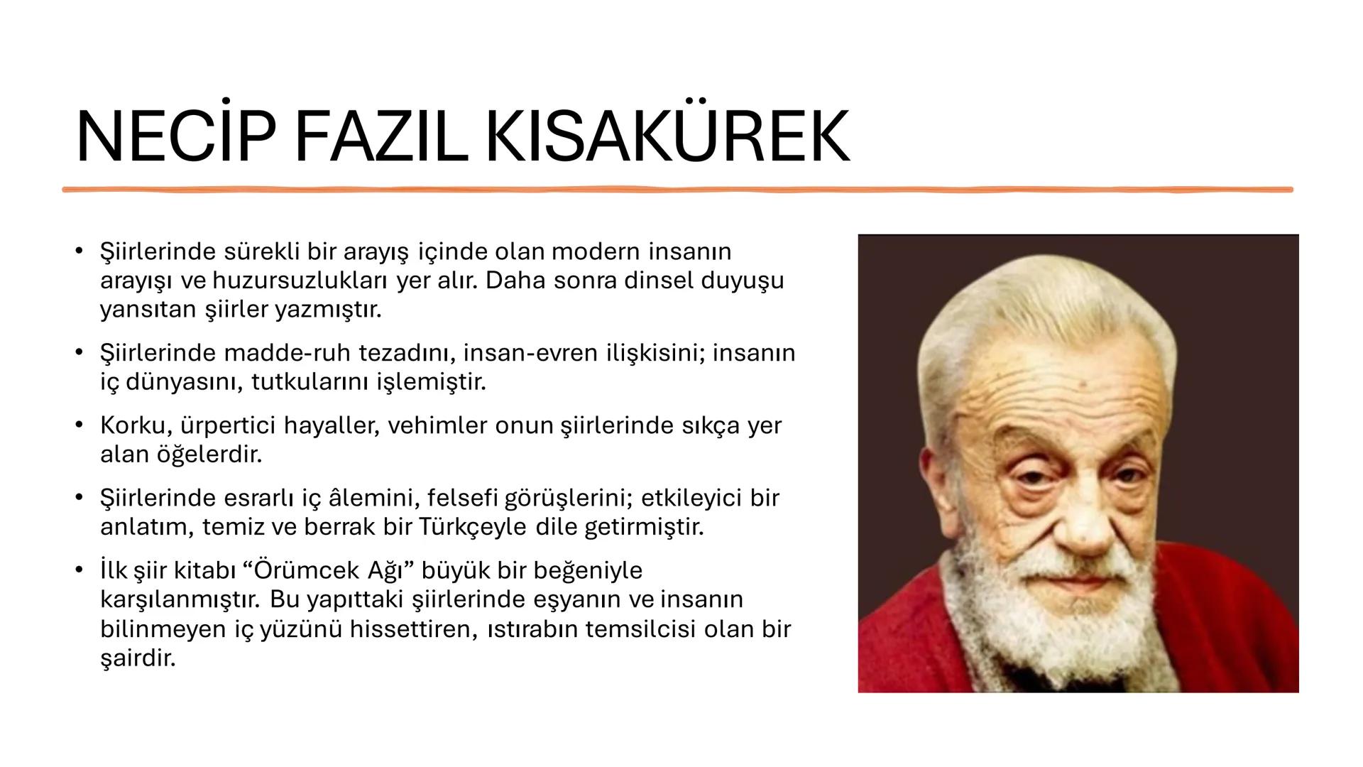 SAF ŞİİR ÖZELLİKLERİ
•Saf (öz) şiir anlayışı Paul Valery'nin şiirde dili her şeyin
üstünde tutan görüşünden hareketle, Batı edebiyatından P