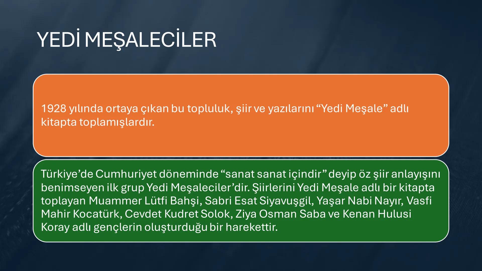 SAF ŞİİR ÖZELLİKLERİ
•Saf (öz) şiir anlayışı Paul Valery'nin şiirde dili her şeyin
üstünde tutan görüşünden hareketle, Batı edebiyatından P